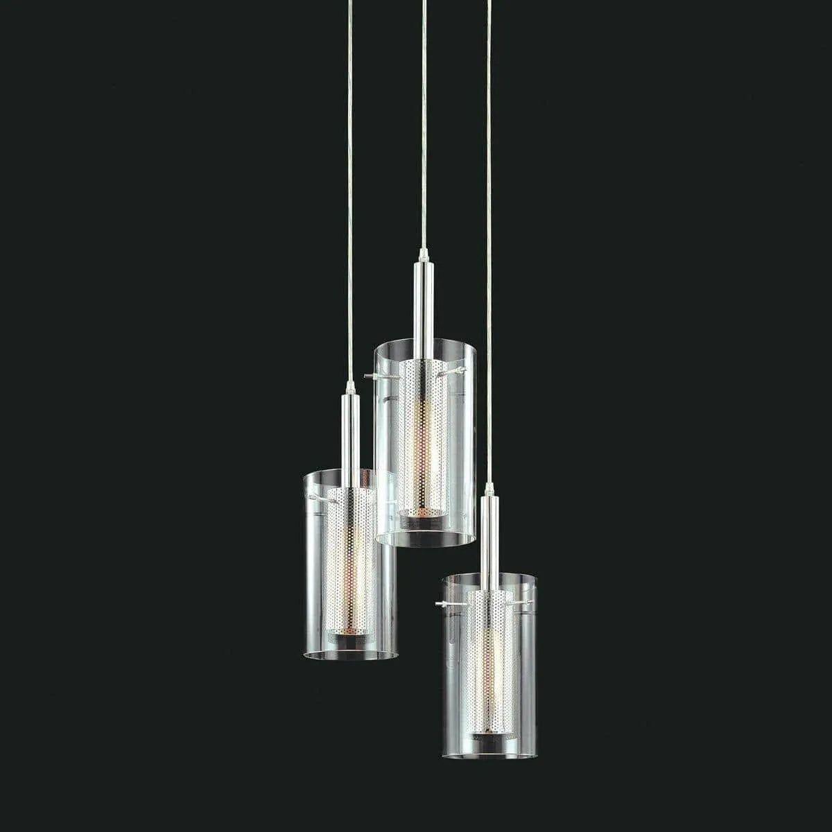 Sonneman - Zylinder Three Light Pendant - 4395.57 - Canada Light Shop