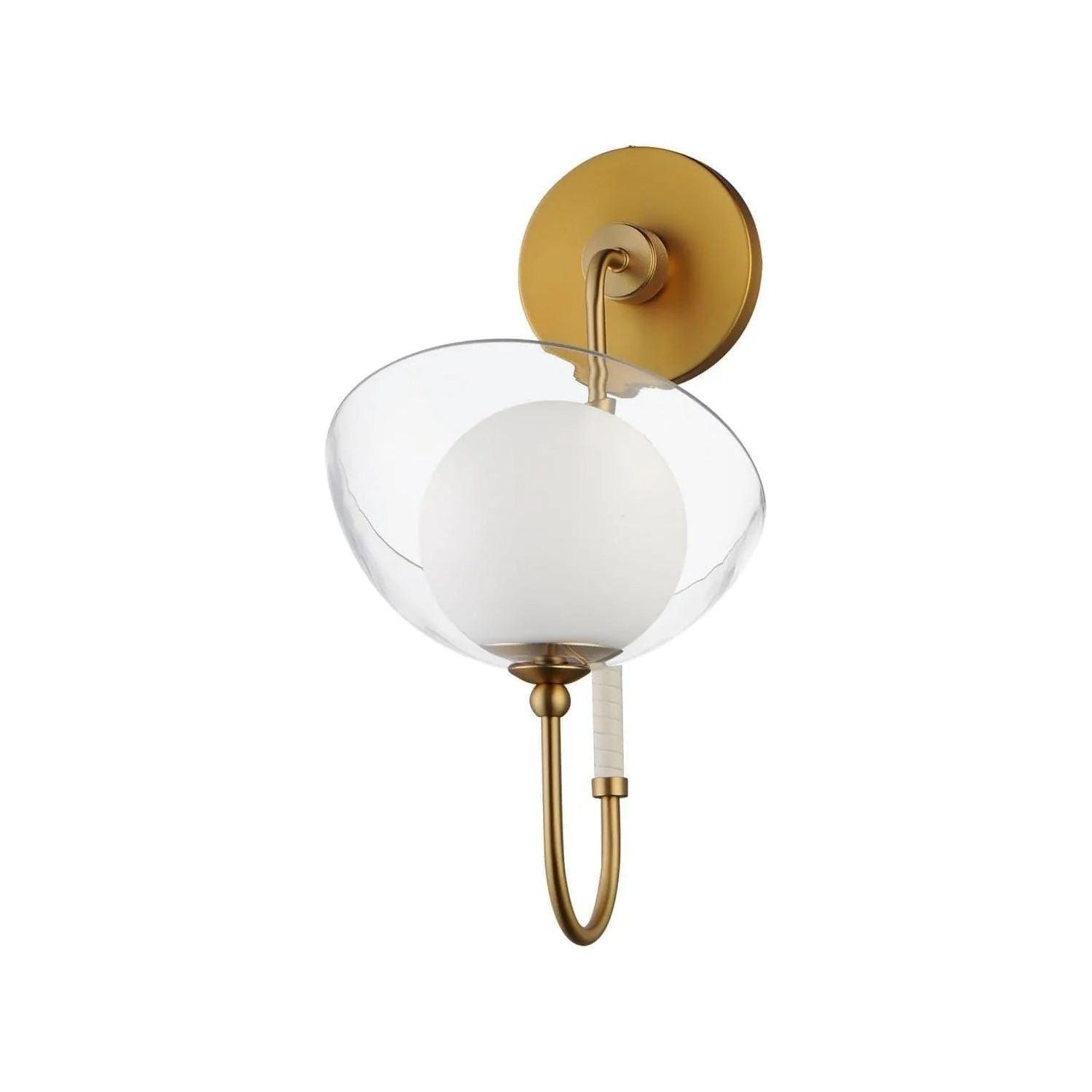 Studio M Lighting - Chapeau Hat Tip LED Wall Sconce - SM21301SBR - Canada Light Shop