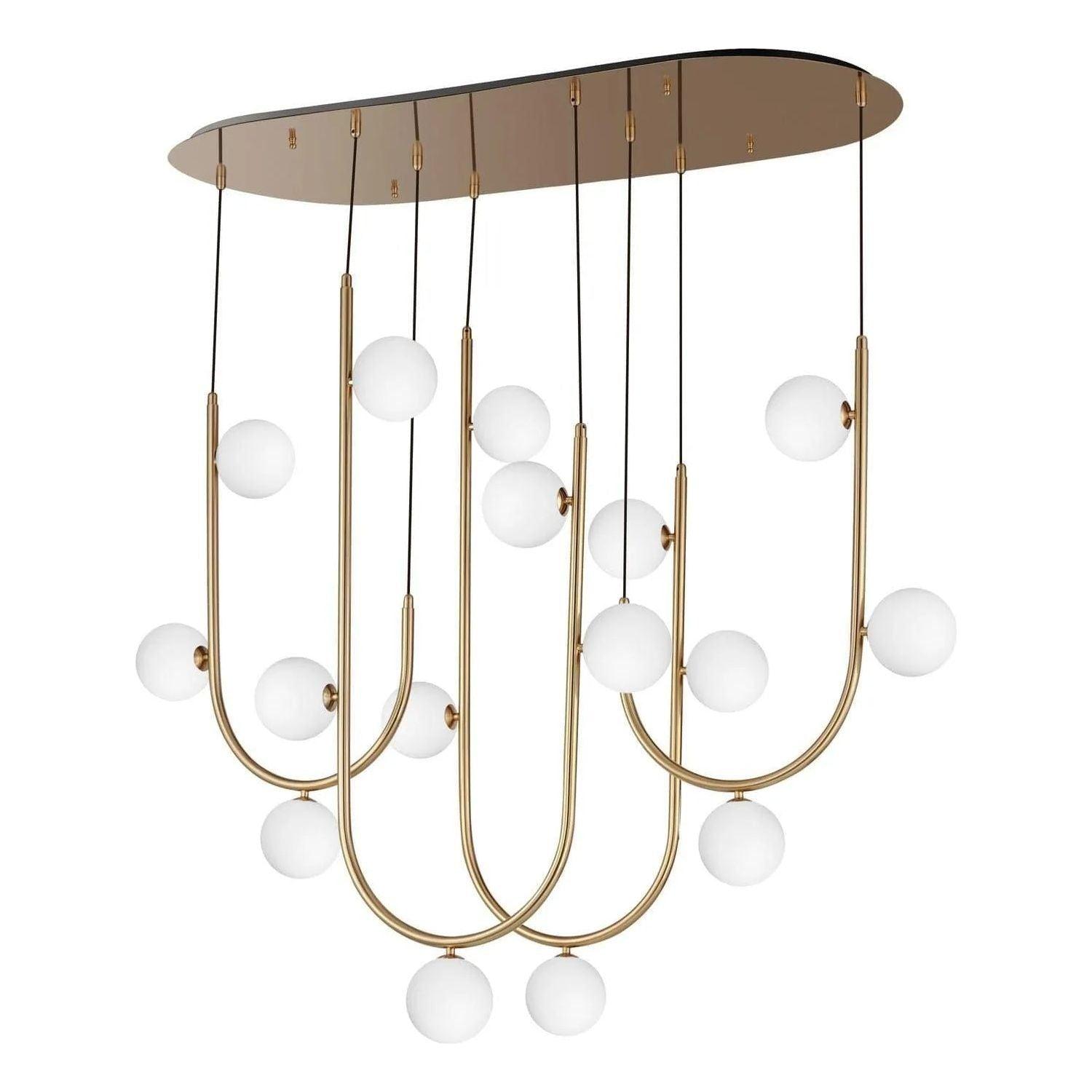 Studio M Lighting - Contour Cord LED Linear Pendant - SM24916HR - Canada Light Shop