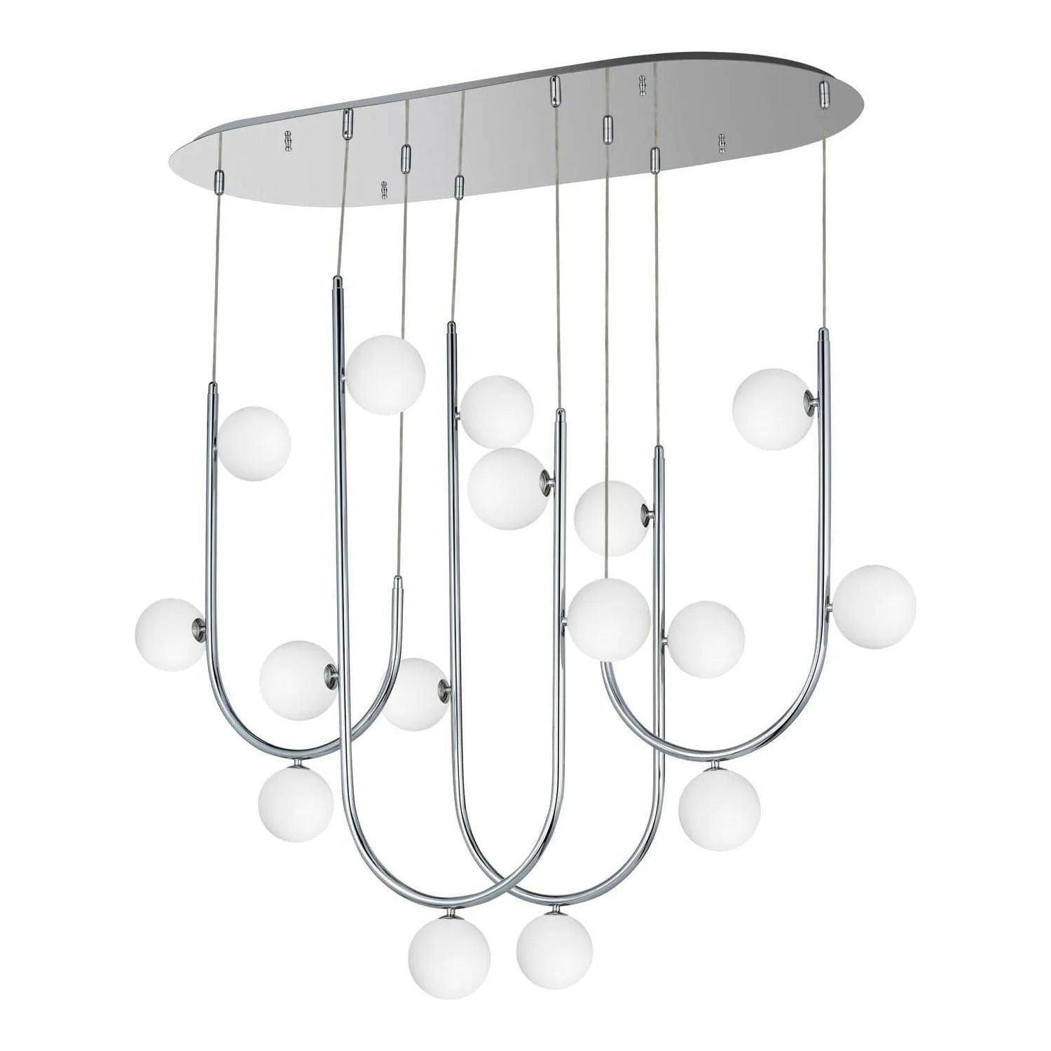 Studio M Lighting - Contour Cord LED Linear Pendant - SM24916PC - Canada Light Shop