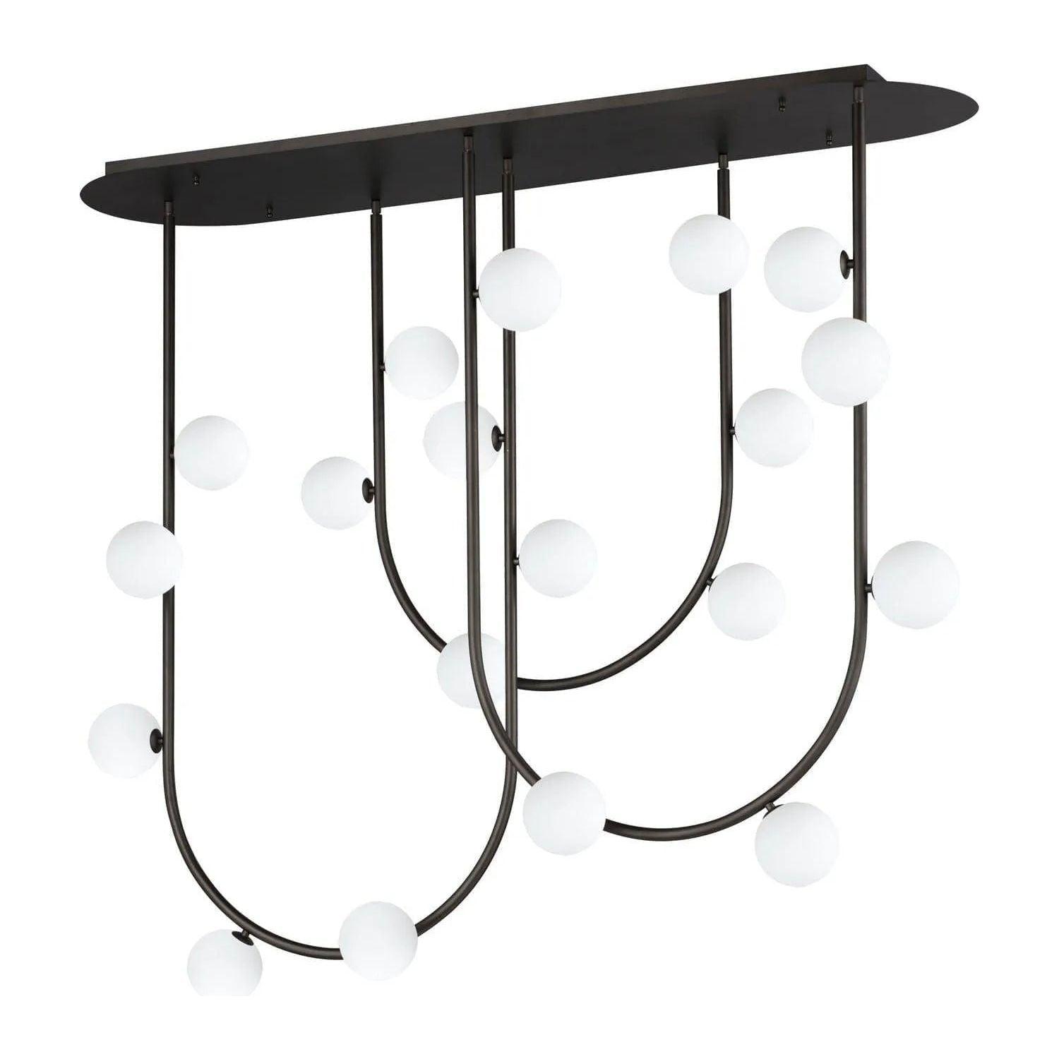 Studio M Lighting - Contour LED Linear Pendant - SM24919BBZ - Canada Light Shop