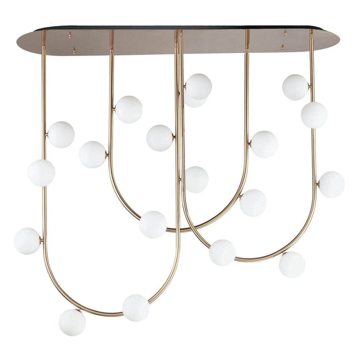 Studio M Lighting - Contour LED Linear Pendant - SM24919HR - Canada Light Shop
