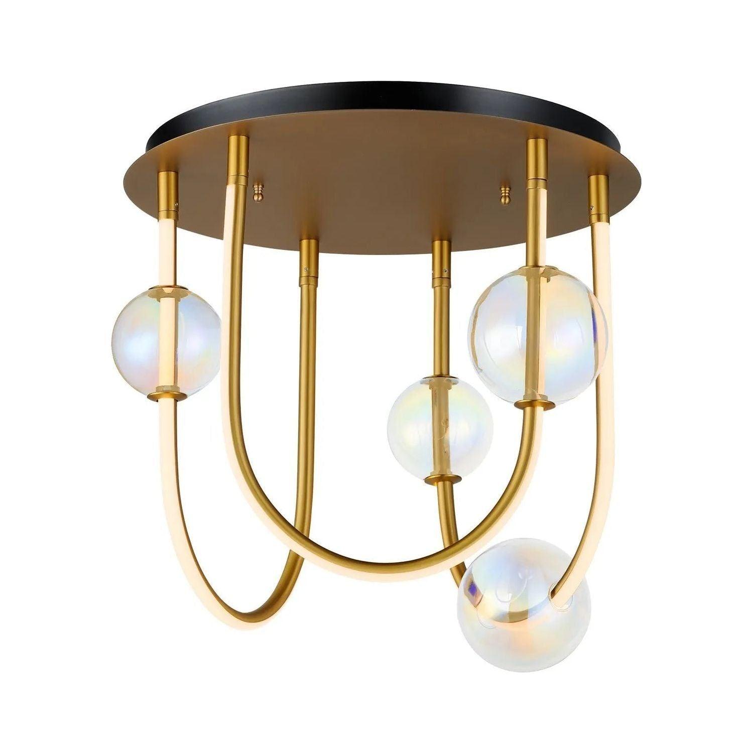 Studio M Lighting - Dreamer LED Flush Mount - SM24930IRNAB - Canada Light Shop