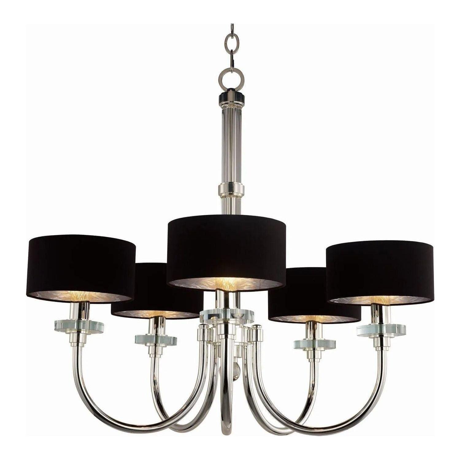 Studio M Lighting - Manhattan Five Light Chandelier - SM23755BTPS - Canada Light Shop