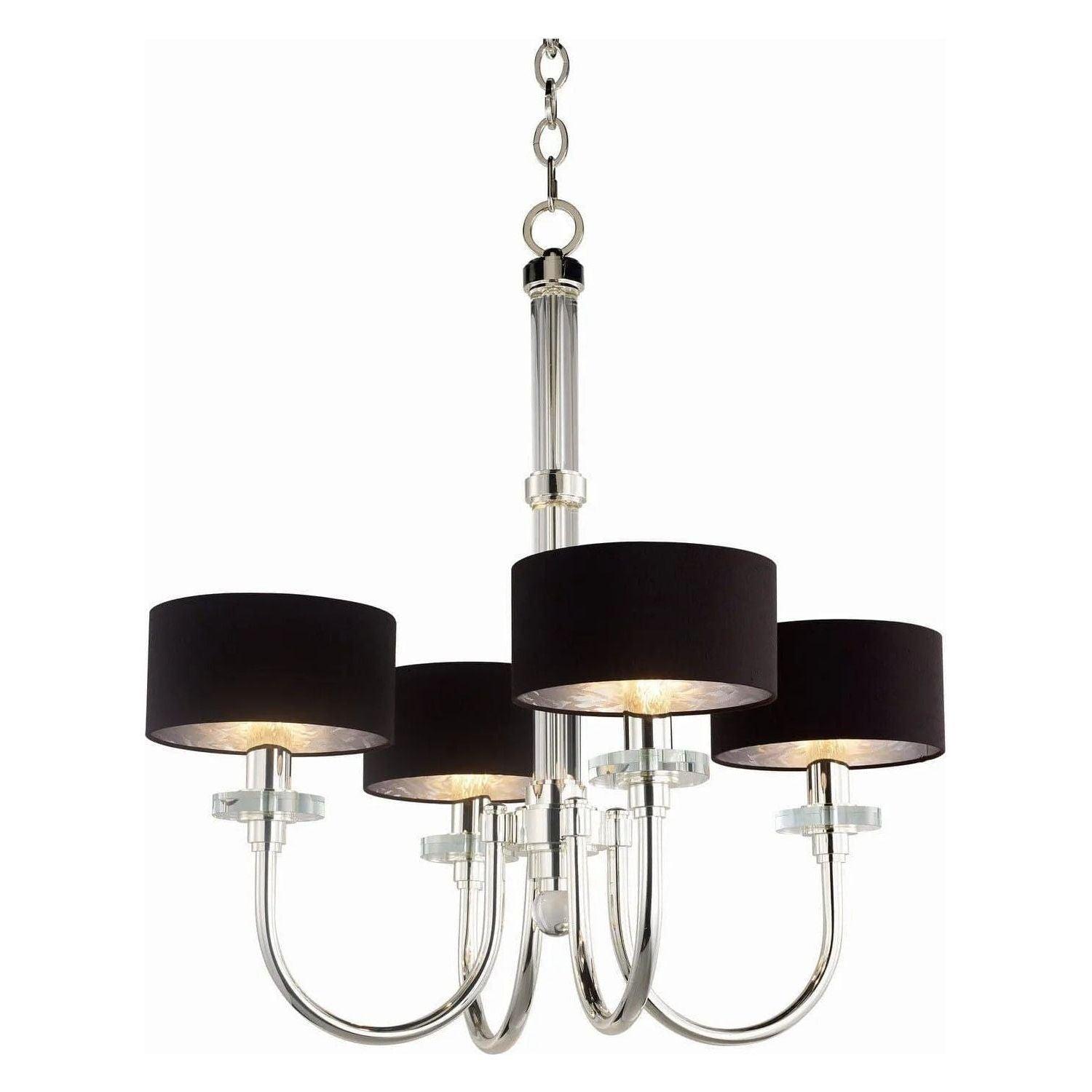Studio M Lighting - Manhattan Four Light Chandelier - SM23754BTPS - Canada Light Shop