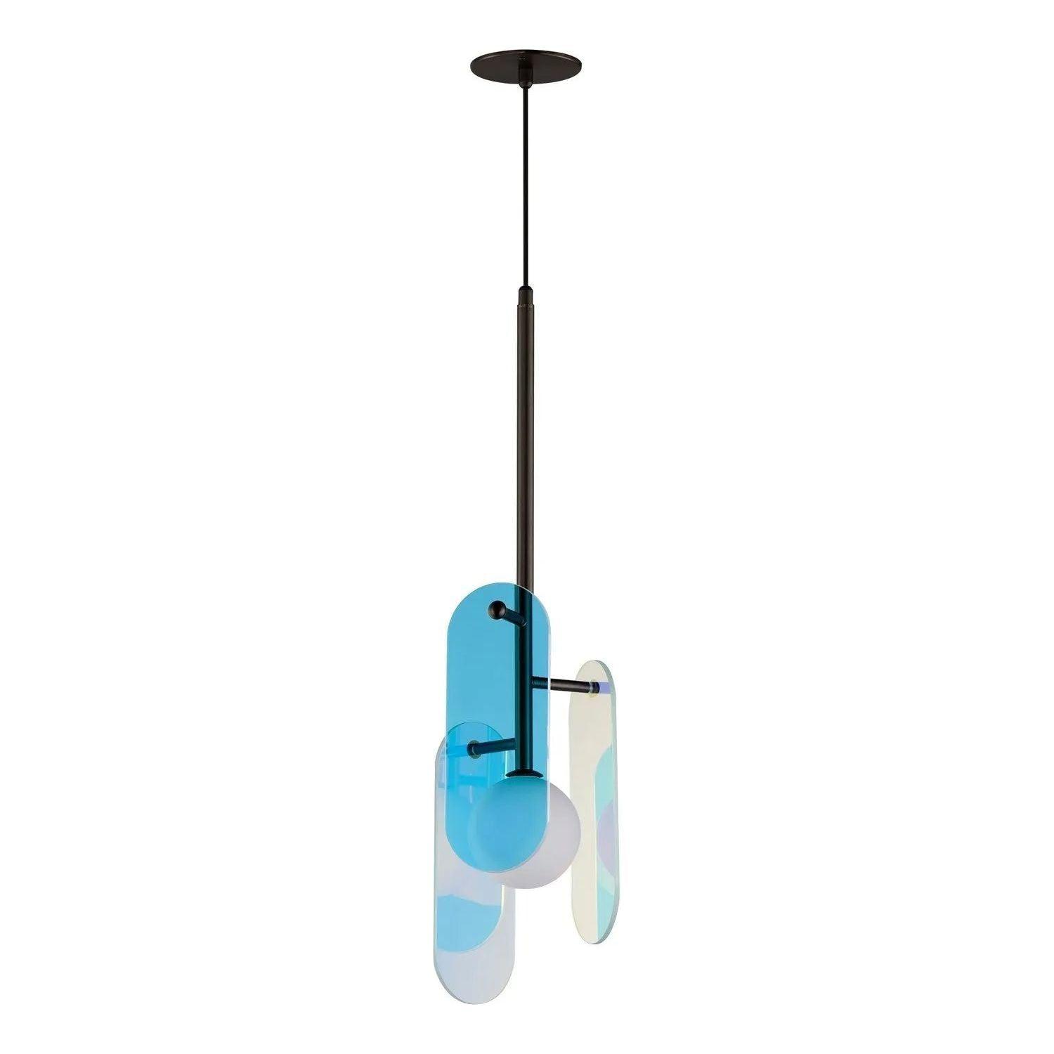 Studio M Lighting - Megalith - Glass LED Pendant - SM24812DCBBZ - Canada Light Shop