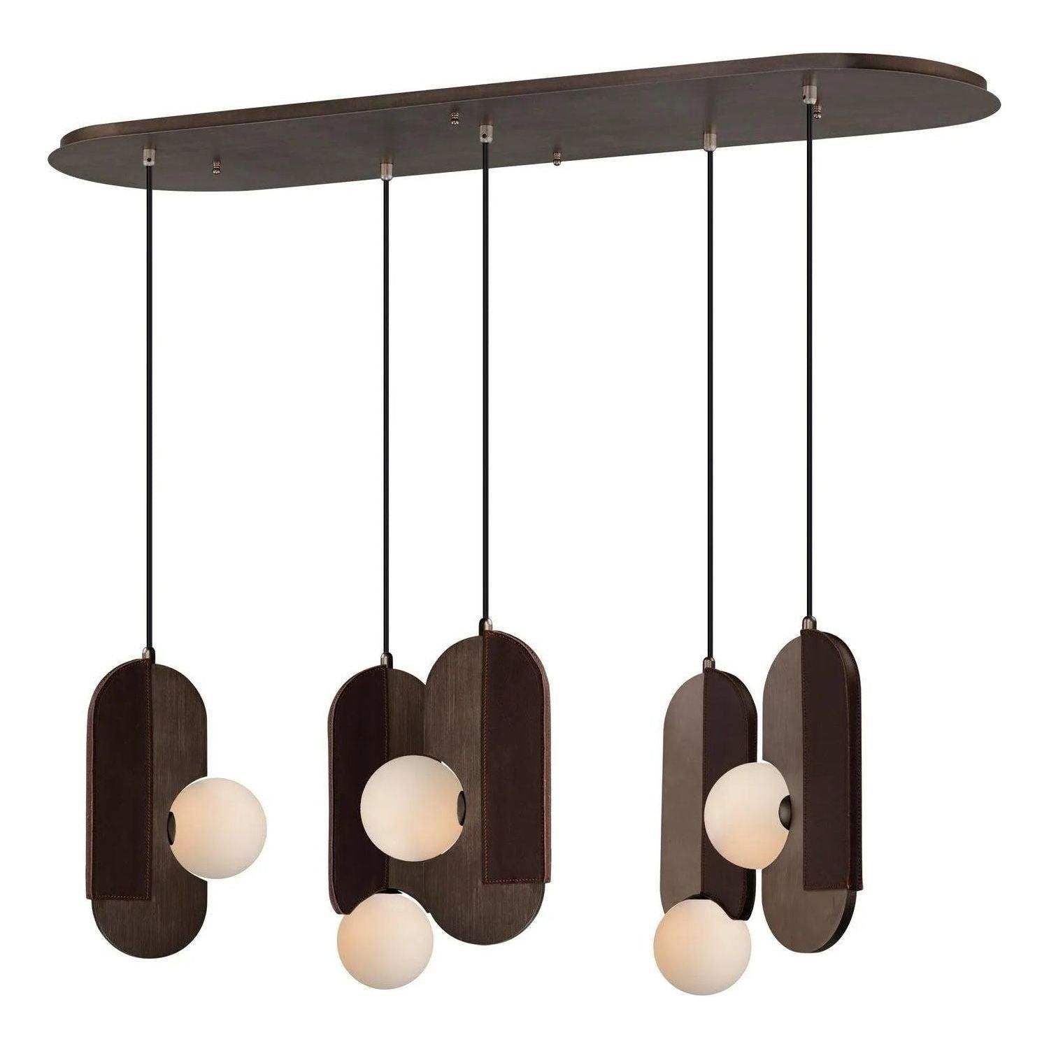 Studio M Lighting - Stitched LED Linear Pendant - SM24605BBZ - Canada Light Shop