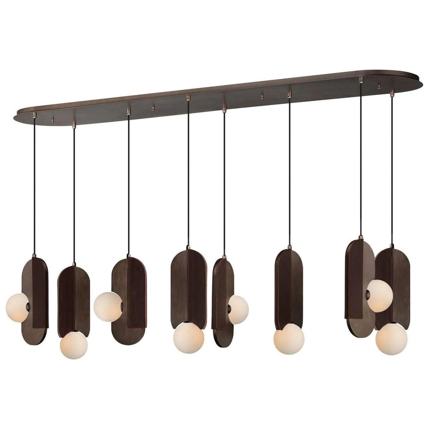 Studio M Lighting - Stitched LED Linear Pendant - SM24608BBZ - Canada Light Shop