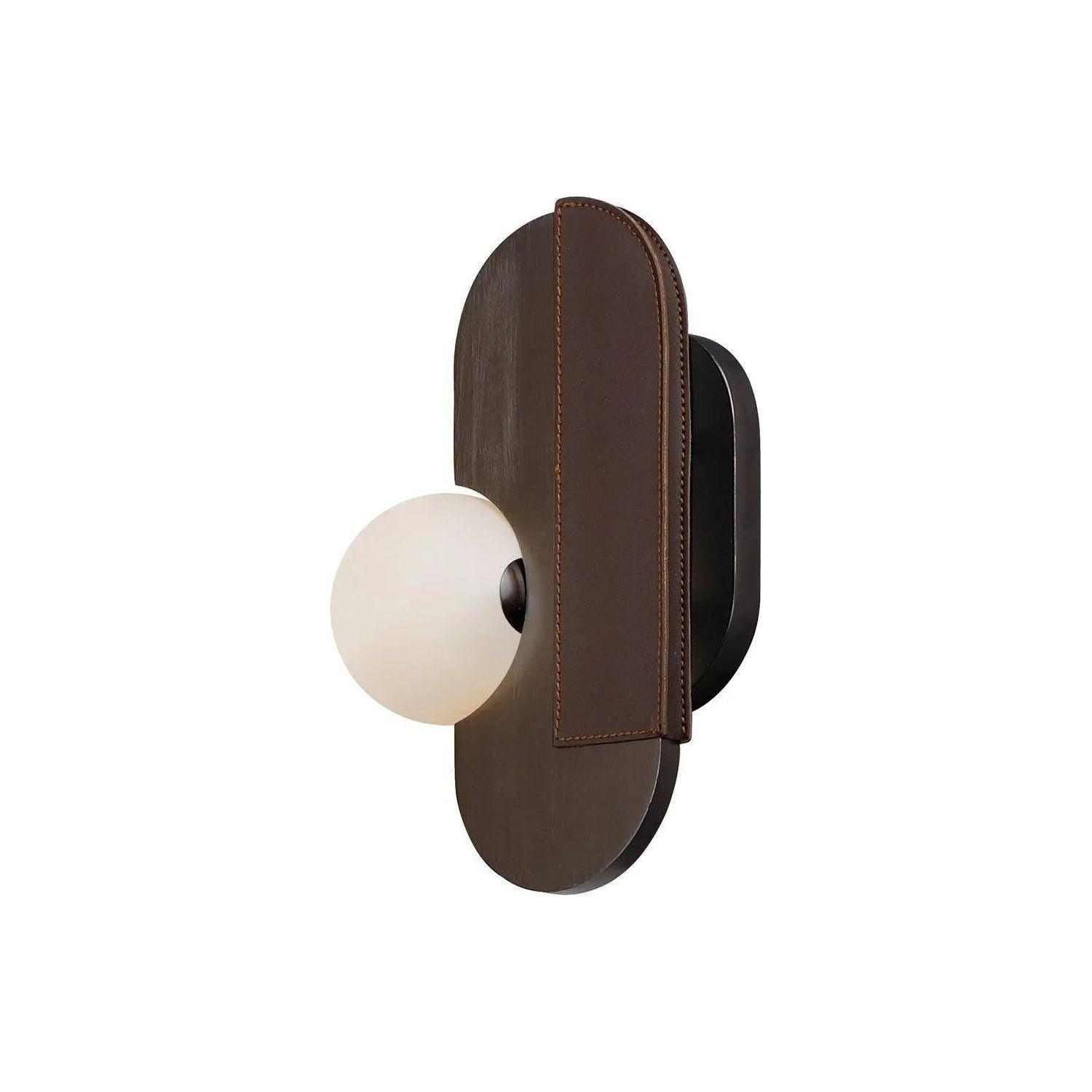 Studio M Lighting - Stitched LED Wall Sconce - SM24600BBZ - Canada Light Shop