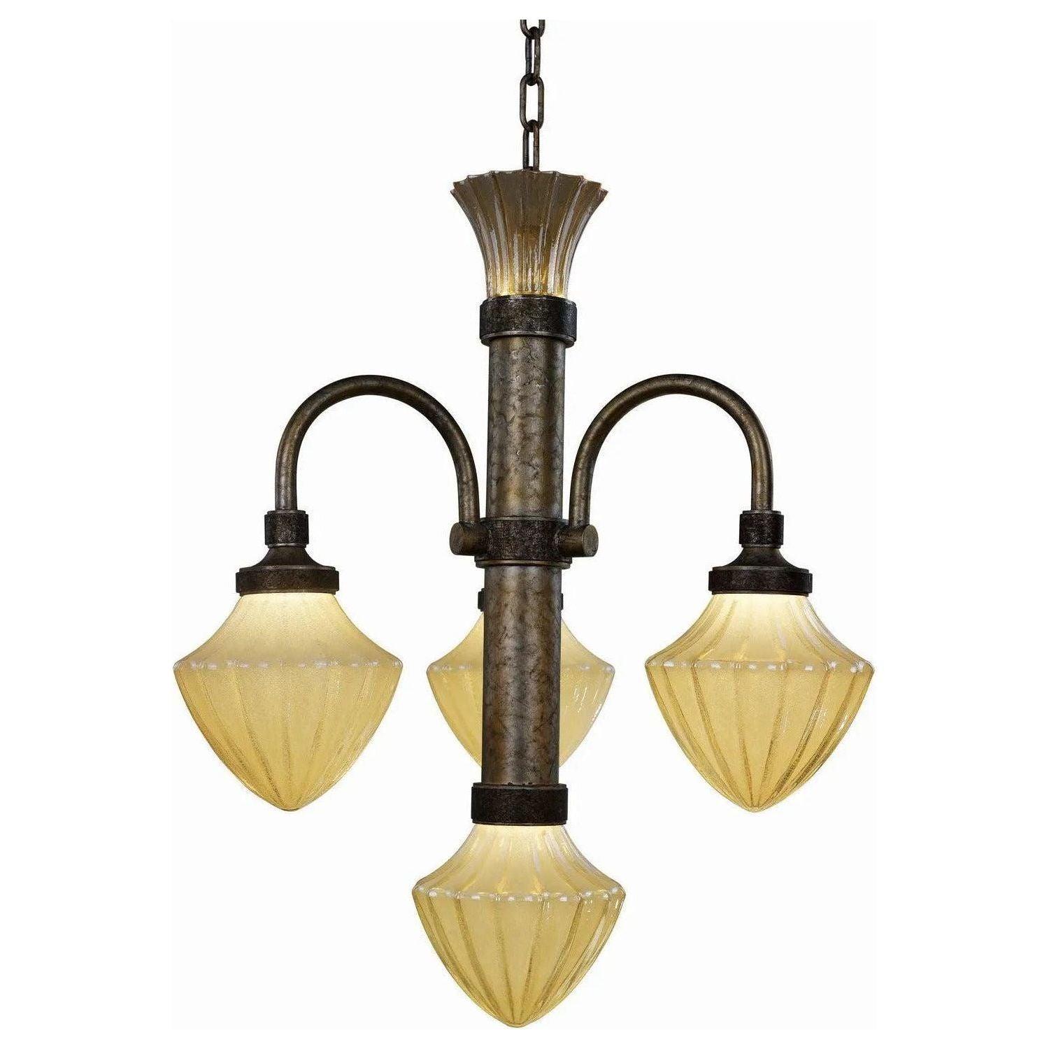 Studio M Lighting - Wilshire LED Chandelier - SM23434TGAG - Canada Light Shop