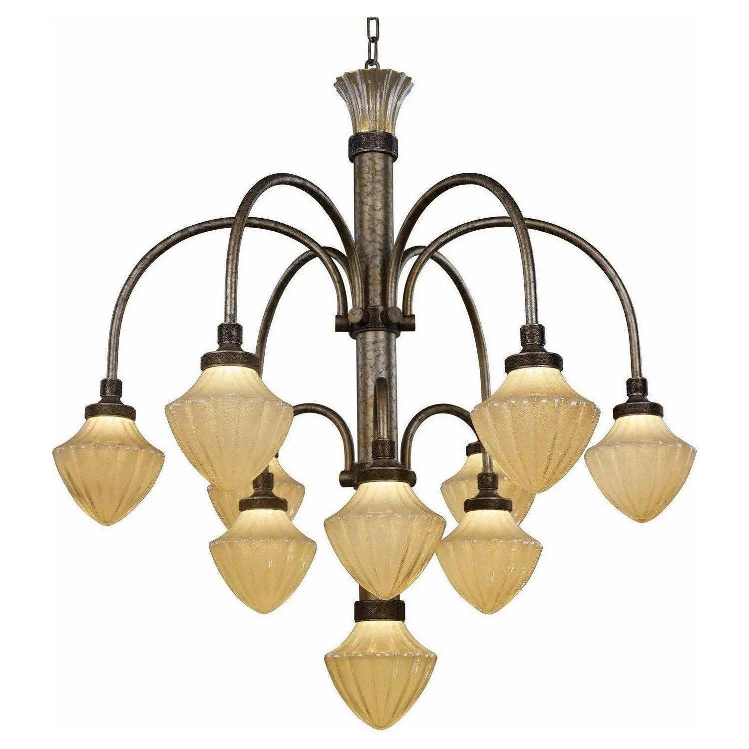 Studio M Lighting - Wilshire LED Chandelier - SM23436TGAG - Canada Light Shop