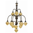 Studio M Lighting - Wilshire LED Chandelier - SM23438TGAG - Canada Light Shop