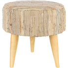 Surya - Anthracite Ottoman - ATE-005 - Canada Light Shop