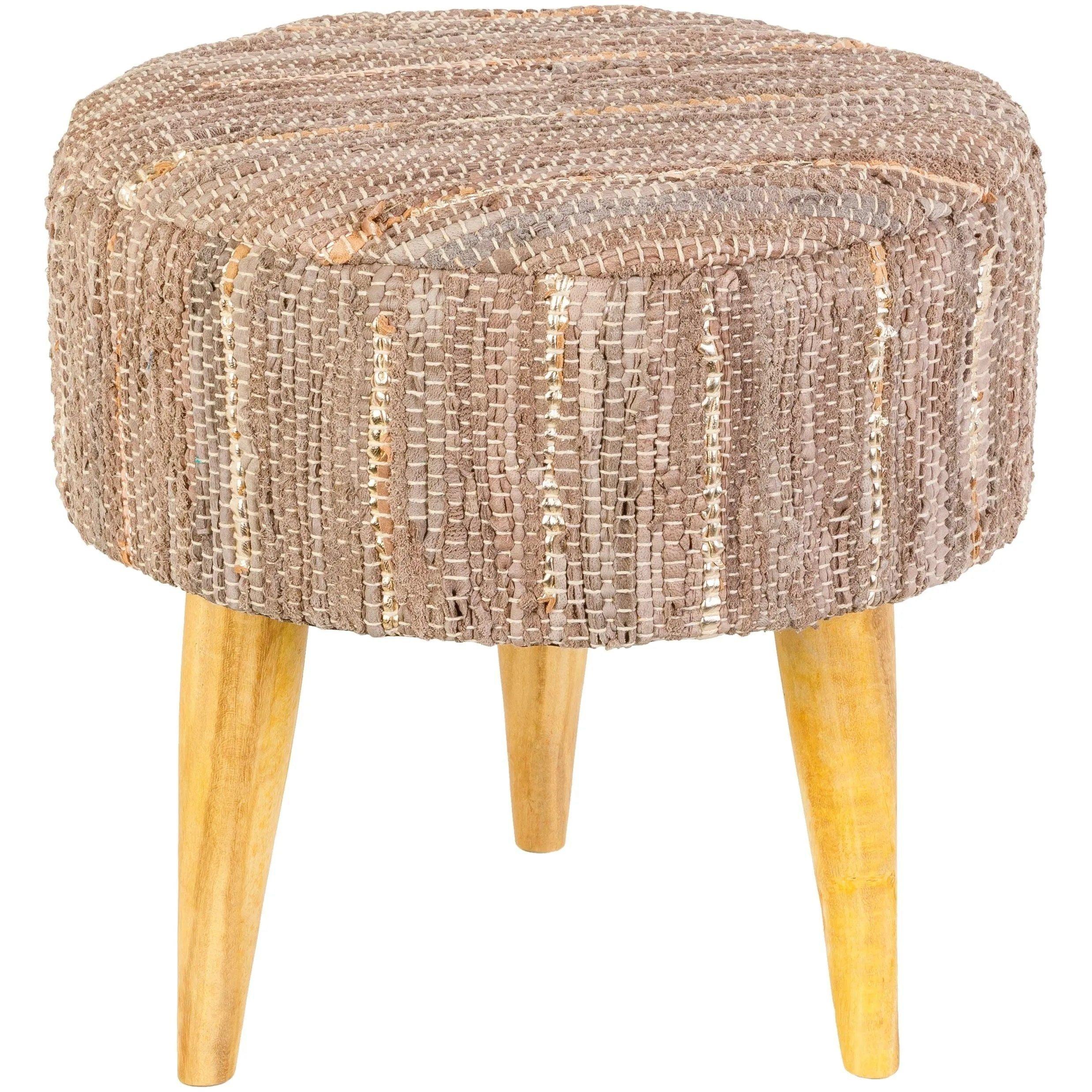Surya - Anthracite Ottoman - ATE-007 - Canada Light Shop