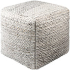 Surya - Averill Pouf - AVPF001-181818 - Canada Light Shop