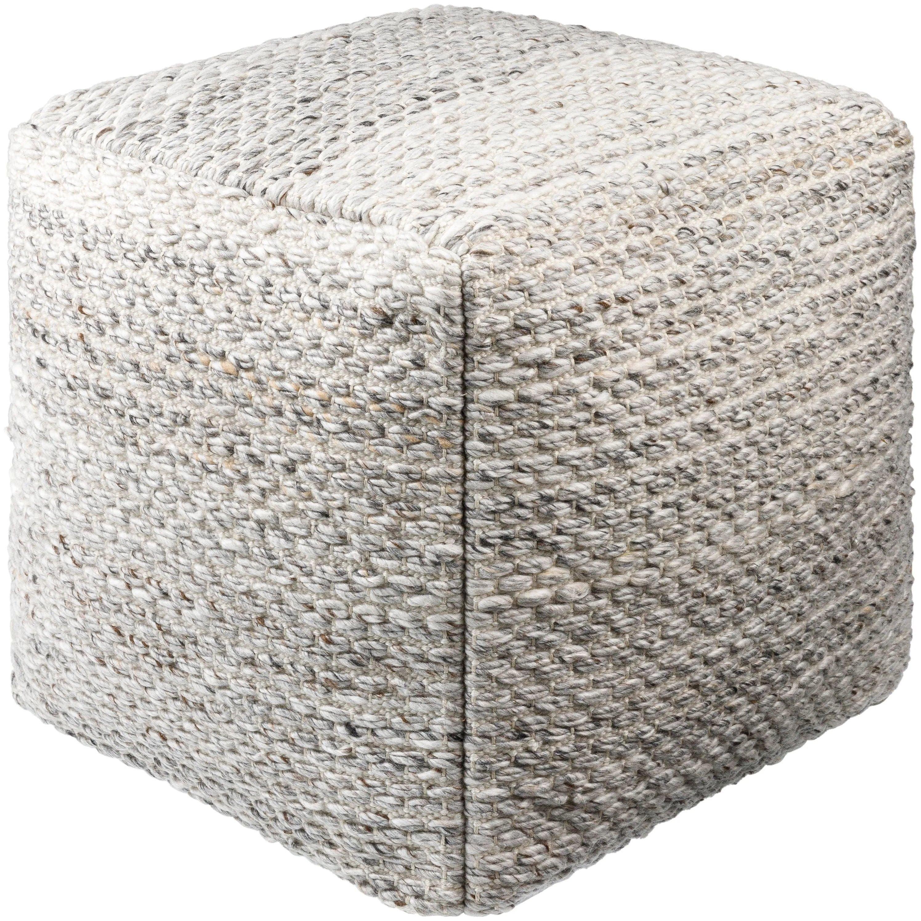 Surya - Averill Pouf - AVPF001-181818 - Canada Light Shop