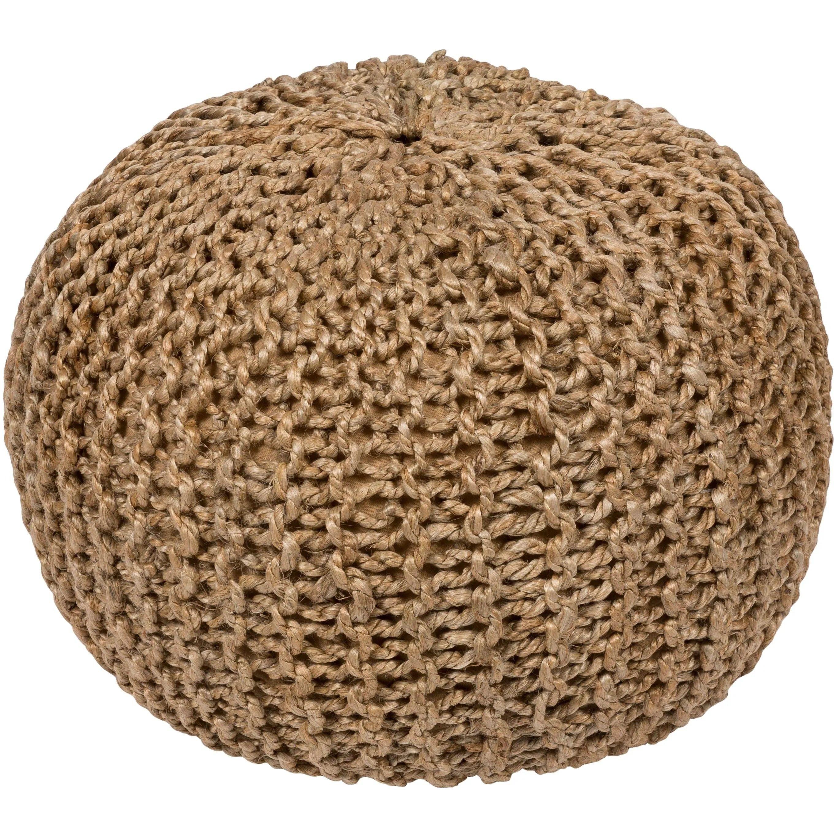 Surya - Bermuda Pouf - BRPF-001 - Canada Light Shop
