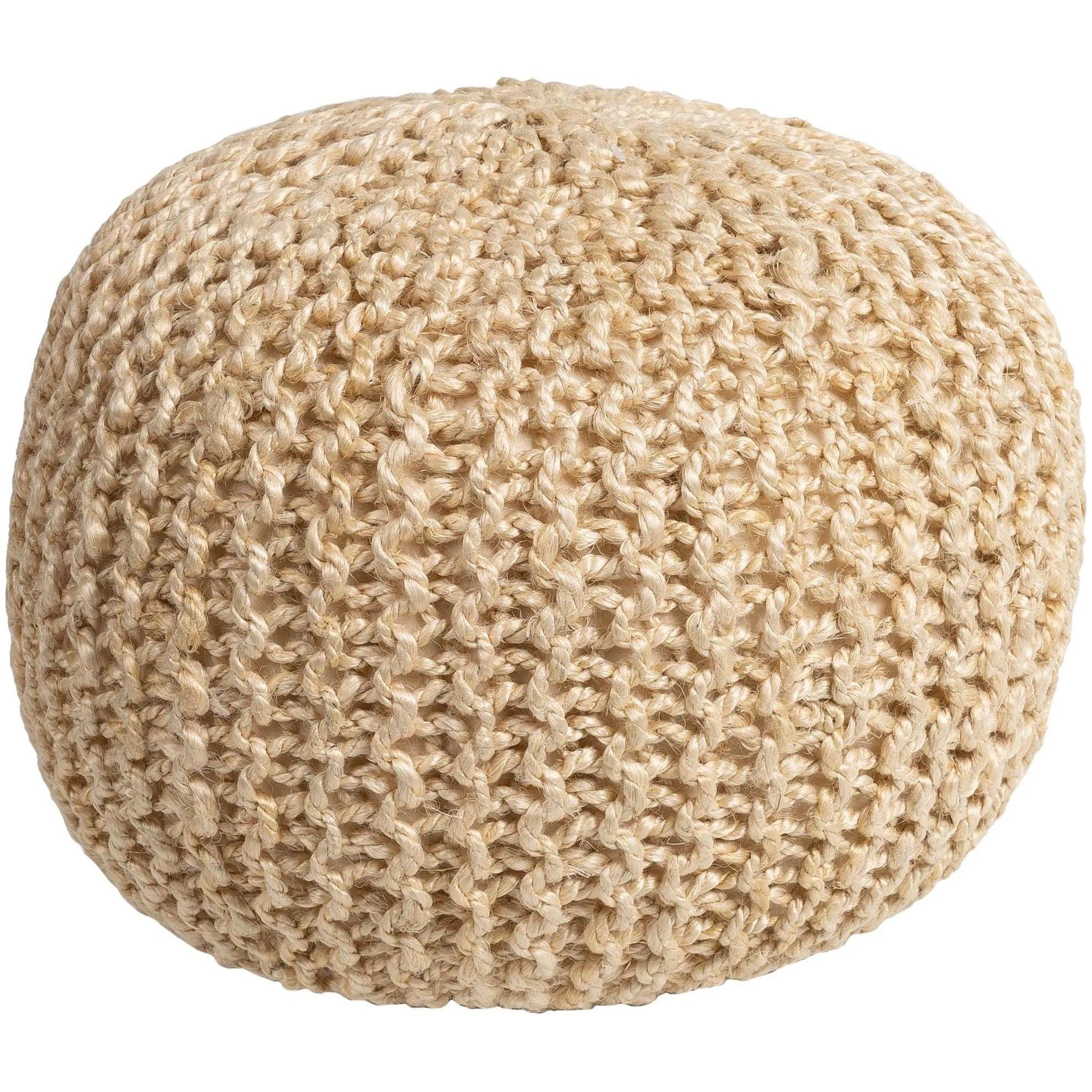 Surya - Bermuda Pouf - BRPF004-202014 - Canada Light Shop