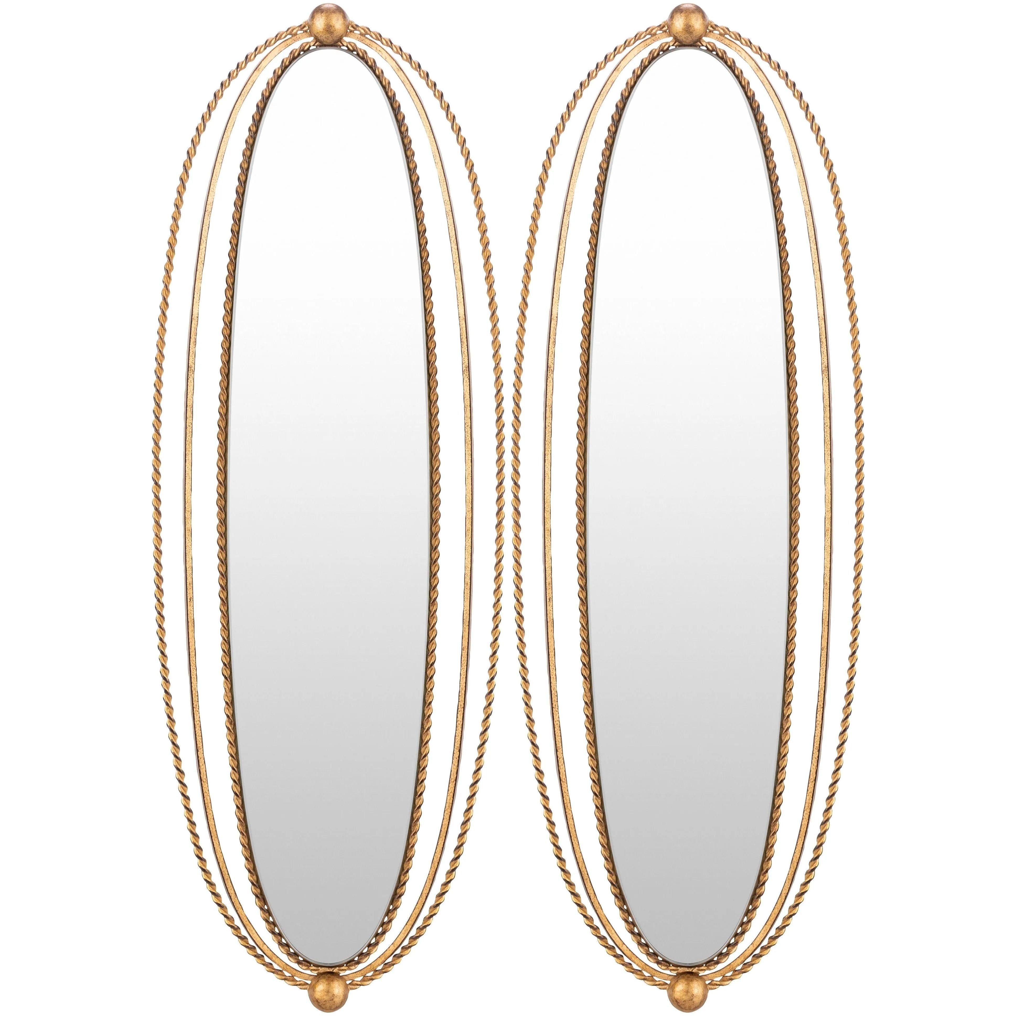 Surya - Chasm Mirror Set - CSM001-SET - Canada Light Shop