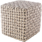 Surya - Cordoba Pouf - CDPF001-181818 - Canada Light Shop