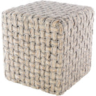 Surya - Cordoba Pouf - CDPF002-181818 - Canada Light Shop