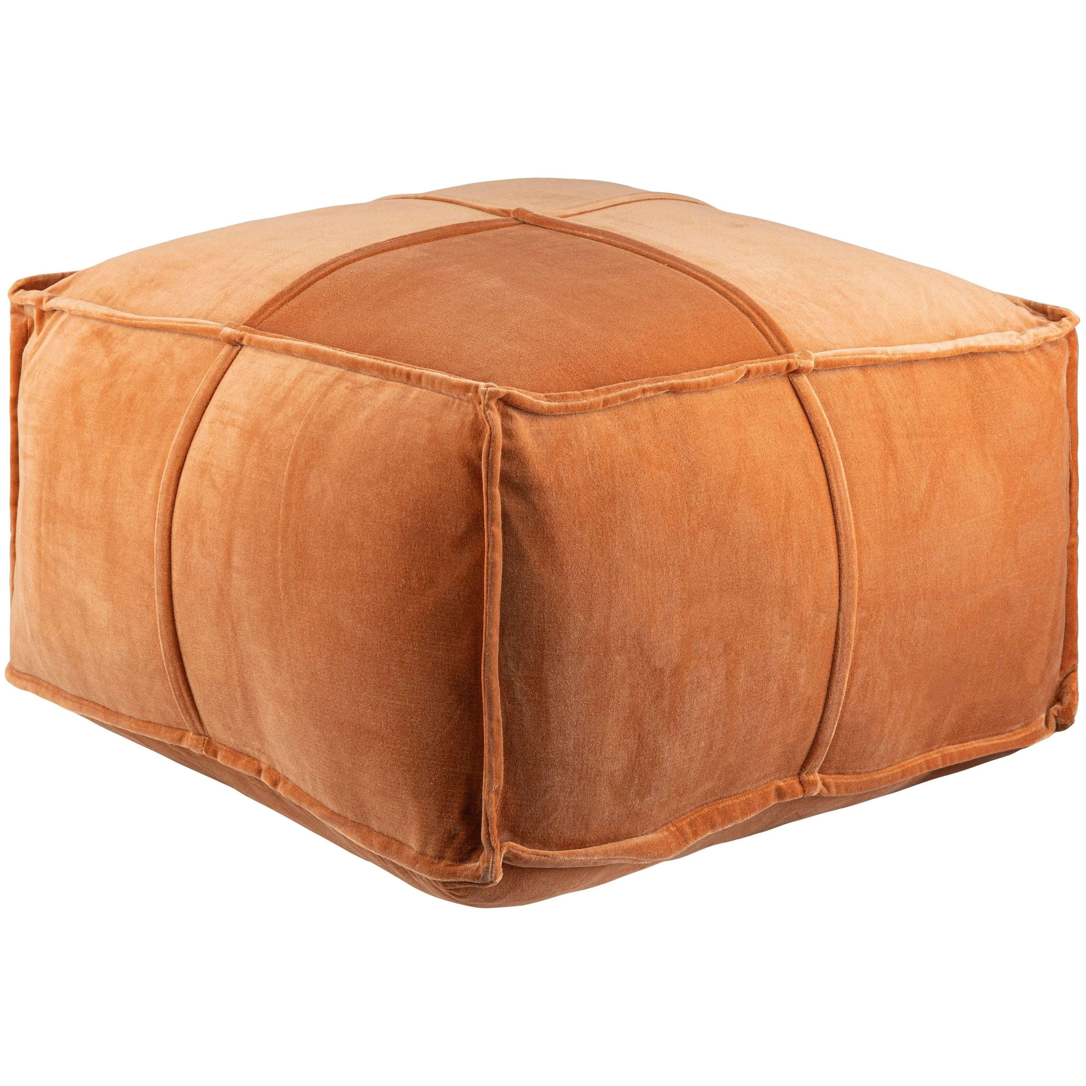 Surya - Cotton Velvet Pouf - CVPF-003 - Canada Light Shop