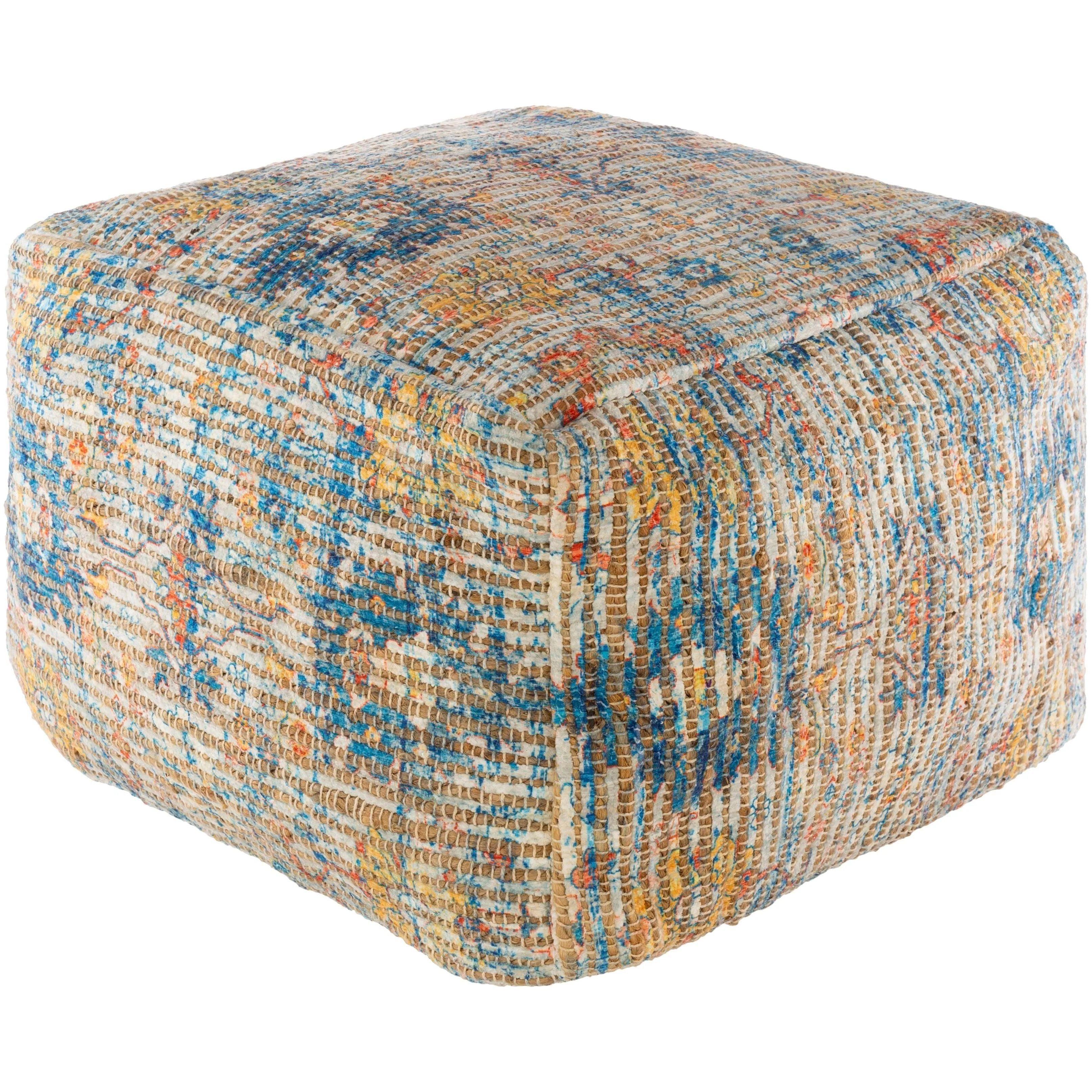 Surya - Coventry Pouf - CNPF002-202014 - Canada Light Shop