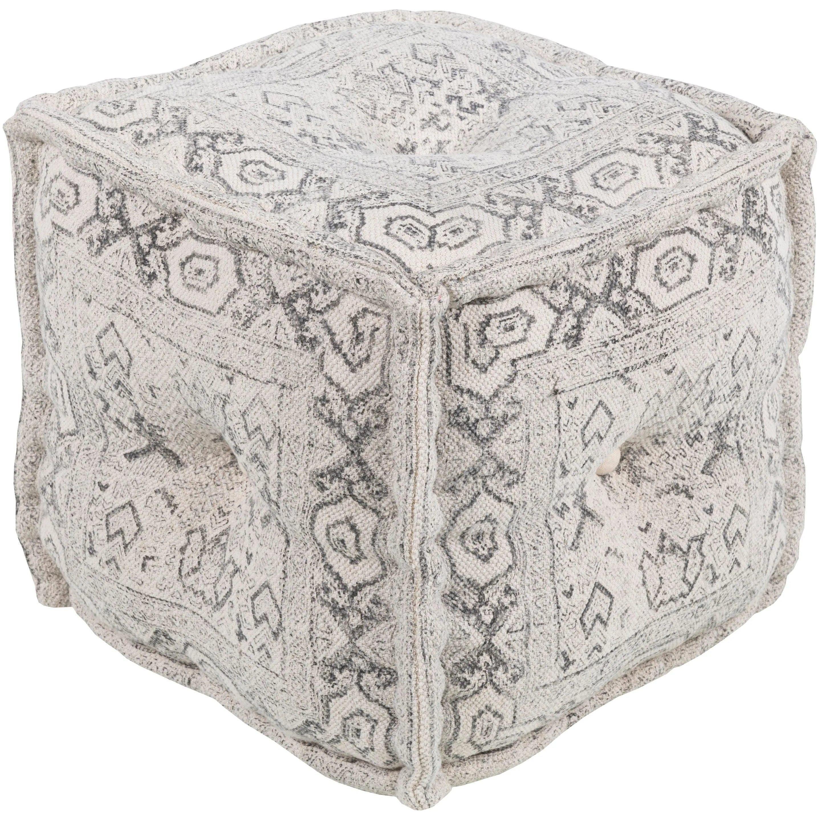 Surya - Daveed Pouf - DVPF001-161616 - Canada Light Shop