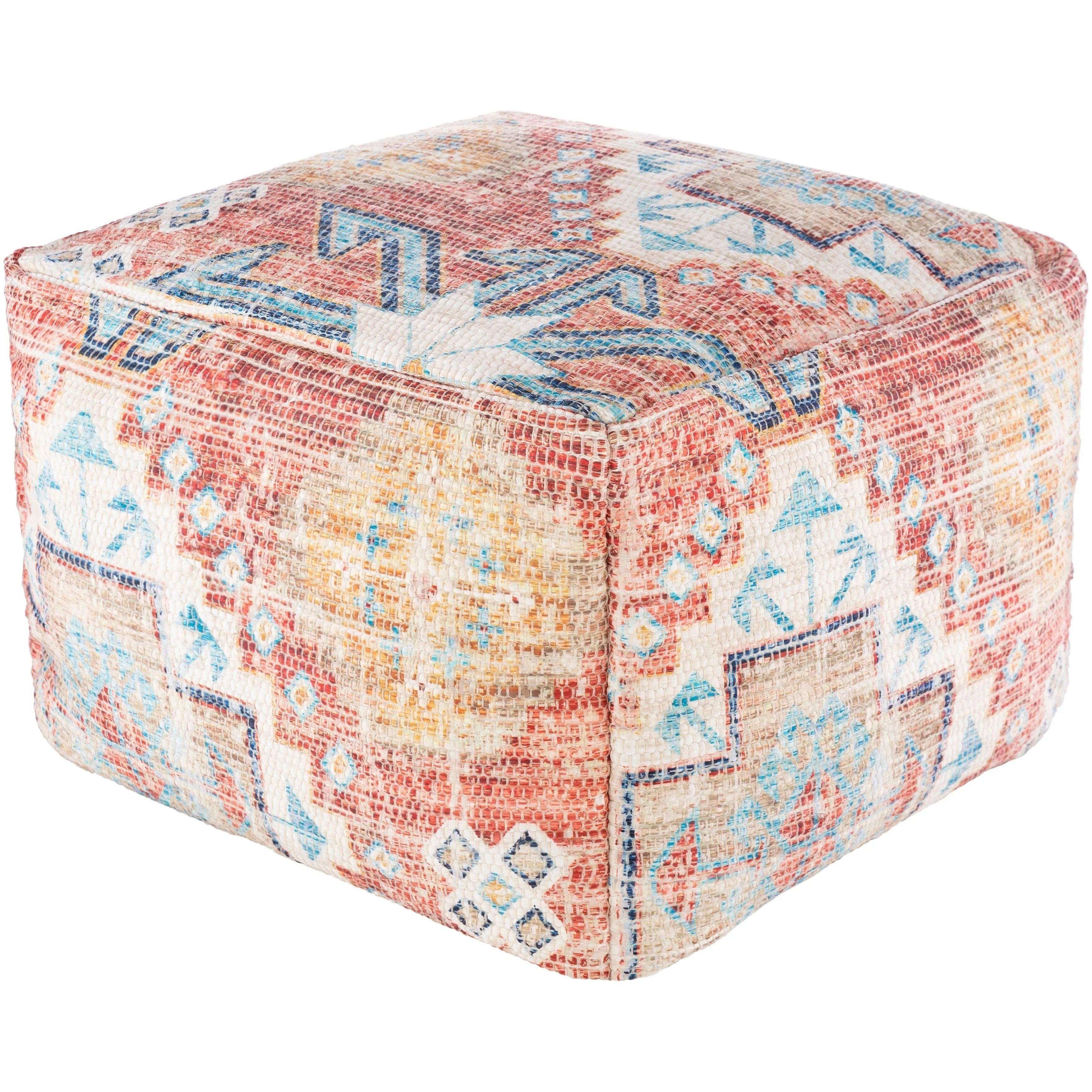 Surya - Devonshire Pouf - DSPF002-202014 - Canada Light Shop
