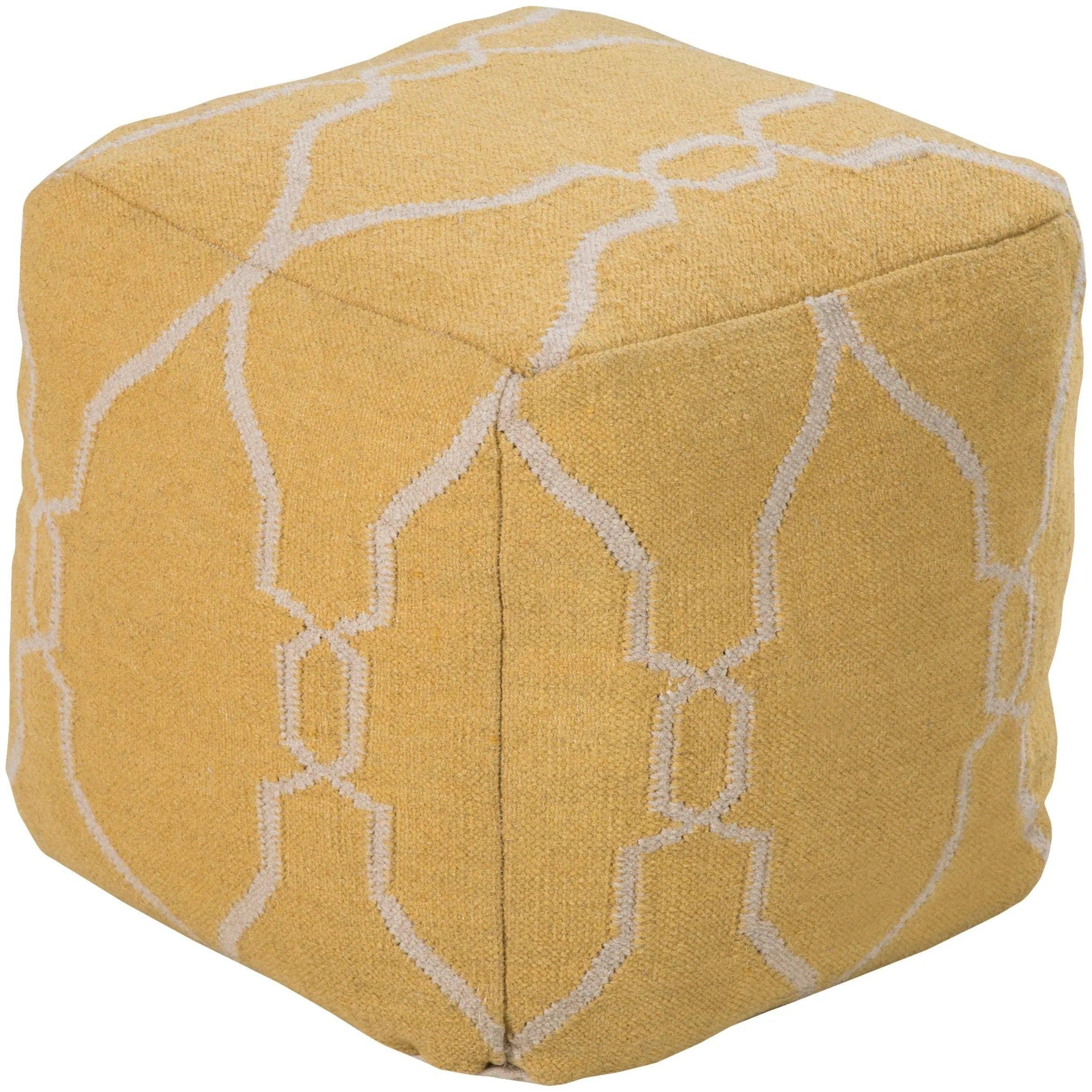 Surya - Fallon Pouf - POUF-22 - Canada Light Shop