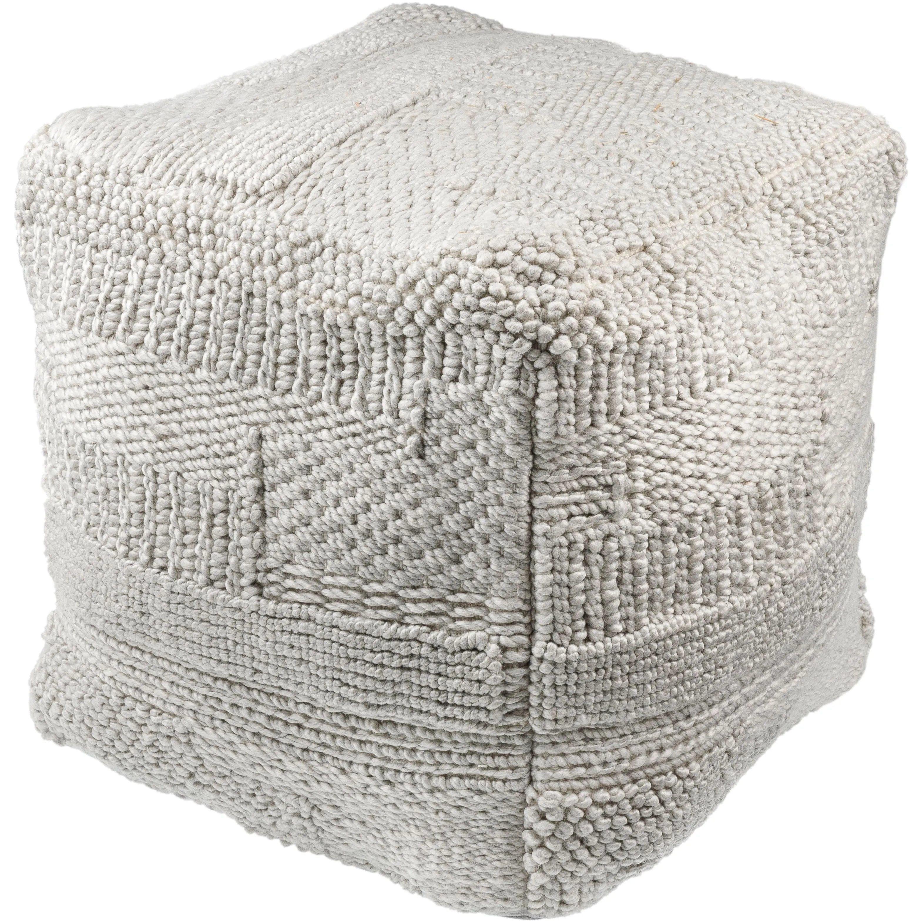 Surya - Gabon Pouf - GNPF003-181818 - Canada Light Shop