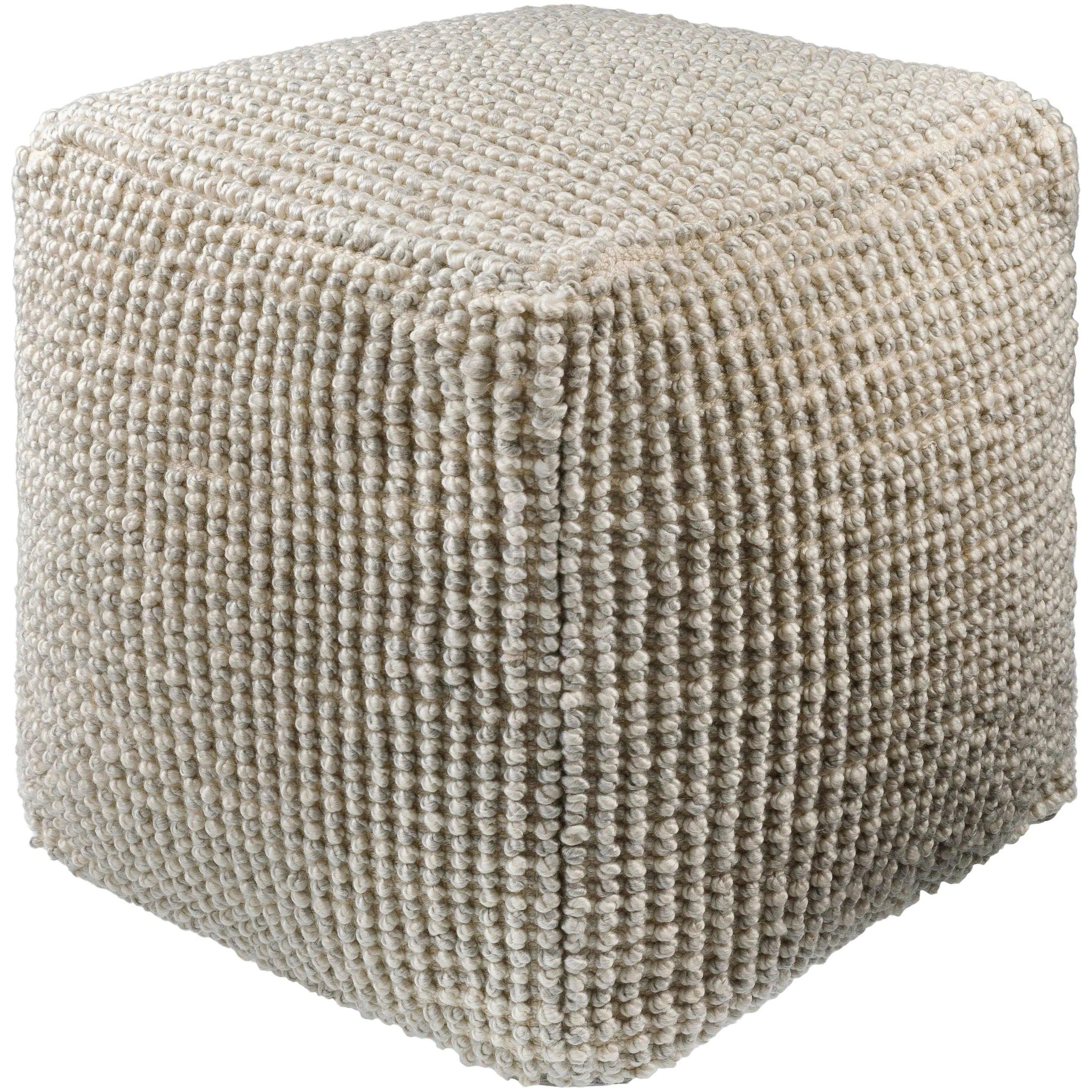 Surya - Haruko Pouf - HKPF001-181818 - Canada Light Shop