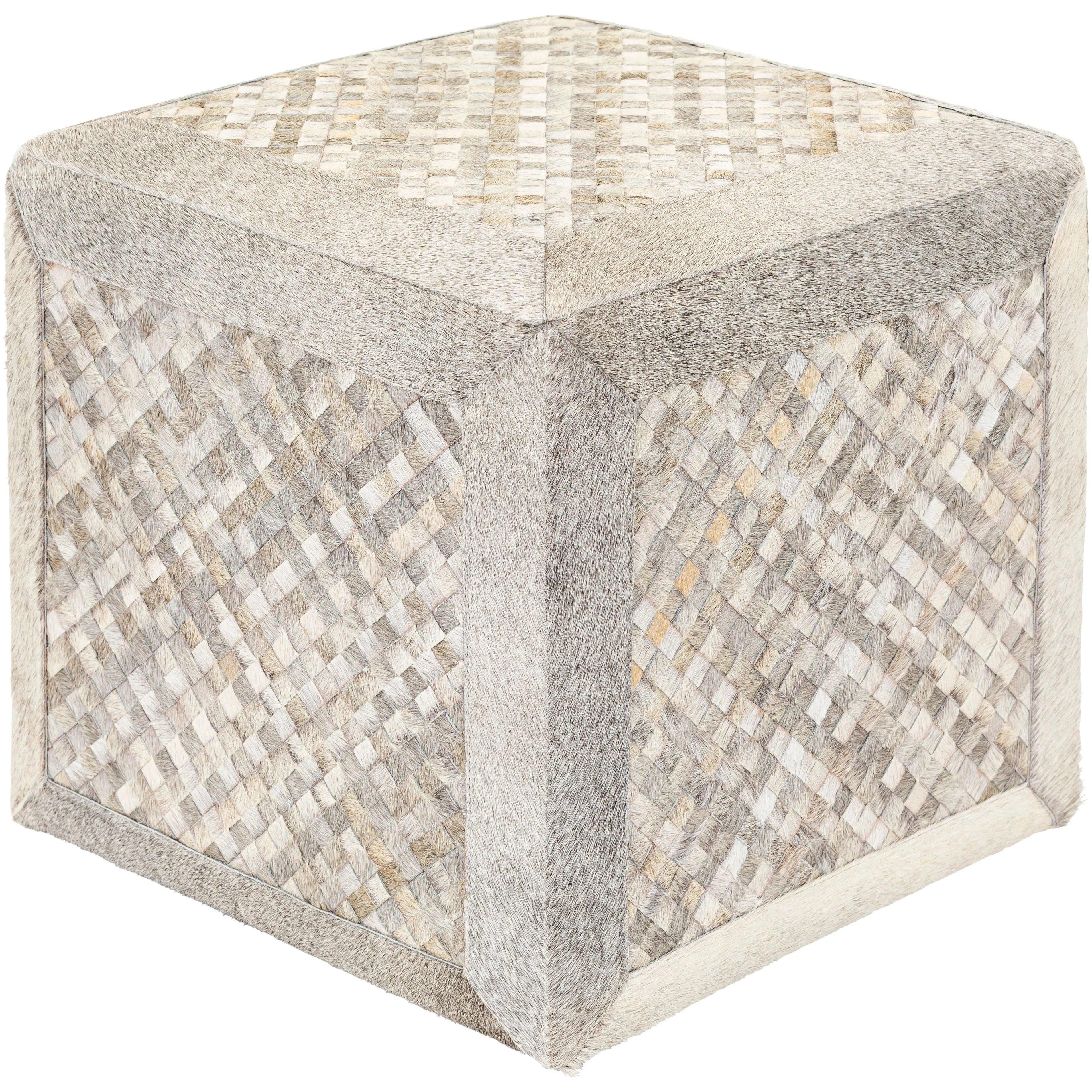 Surya - Houston Ottoman - HOPF001-181818 - Canada Light Shop