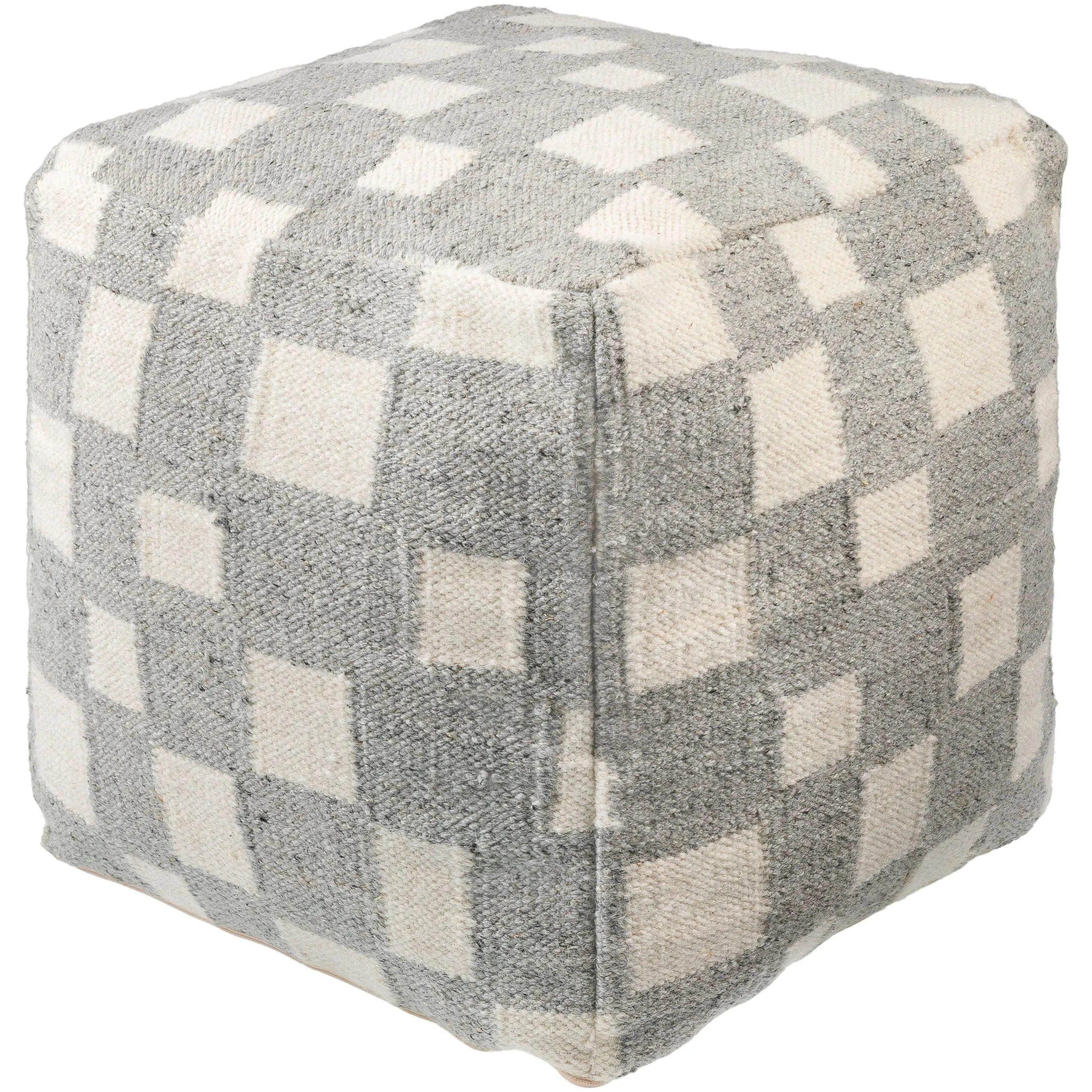 Surya - Jacinta Pouf - JTPF002-181818 - Canada Light Shop