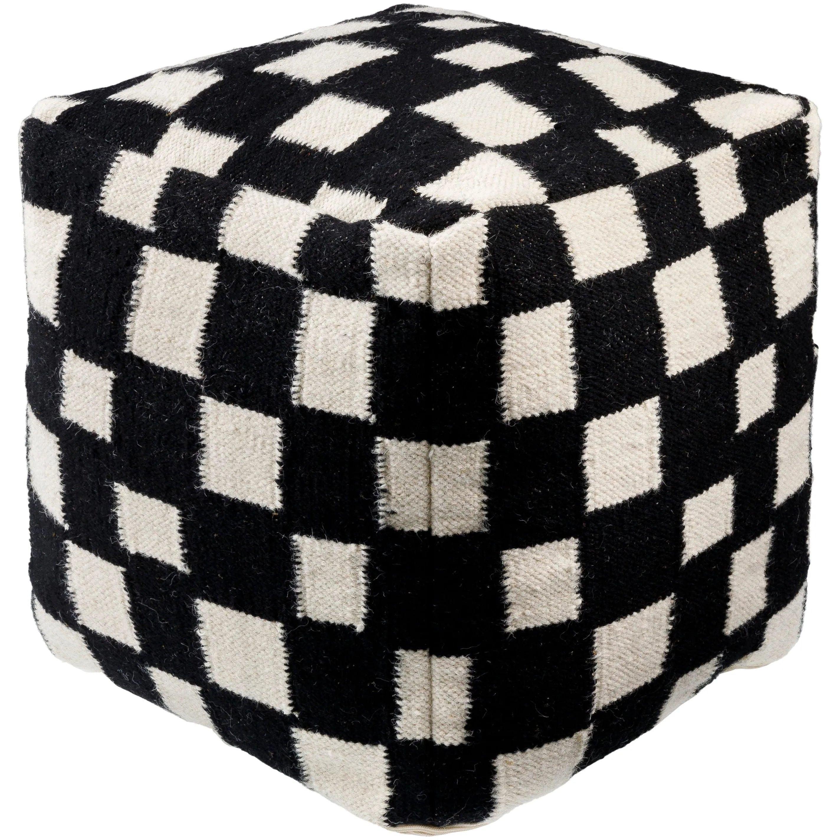 Surya - Jacinta Pouf - JTPF003-181818 - Canada Light Shop