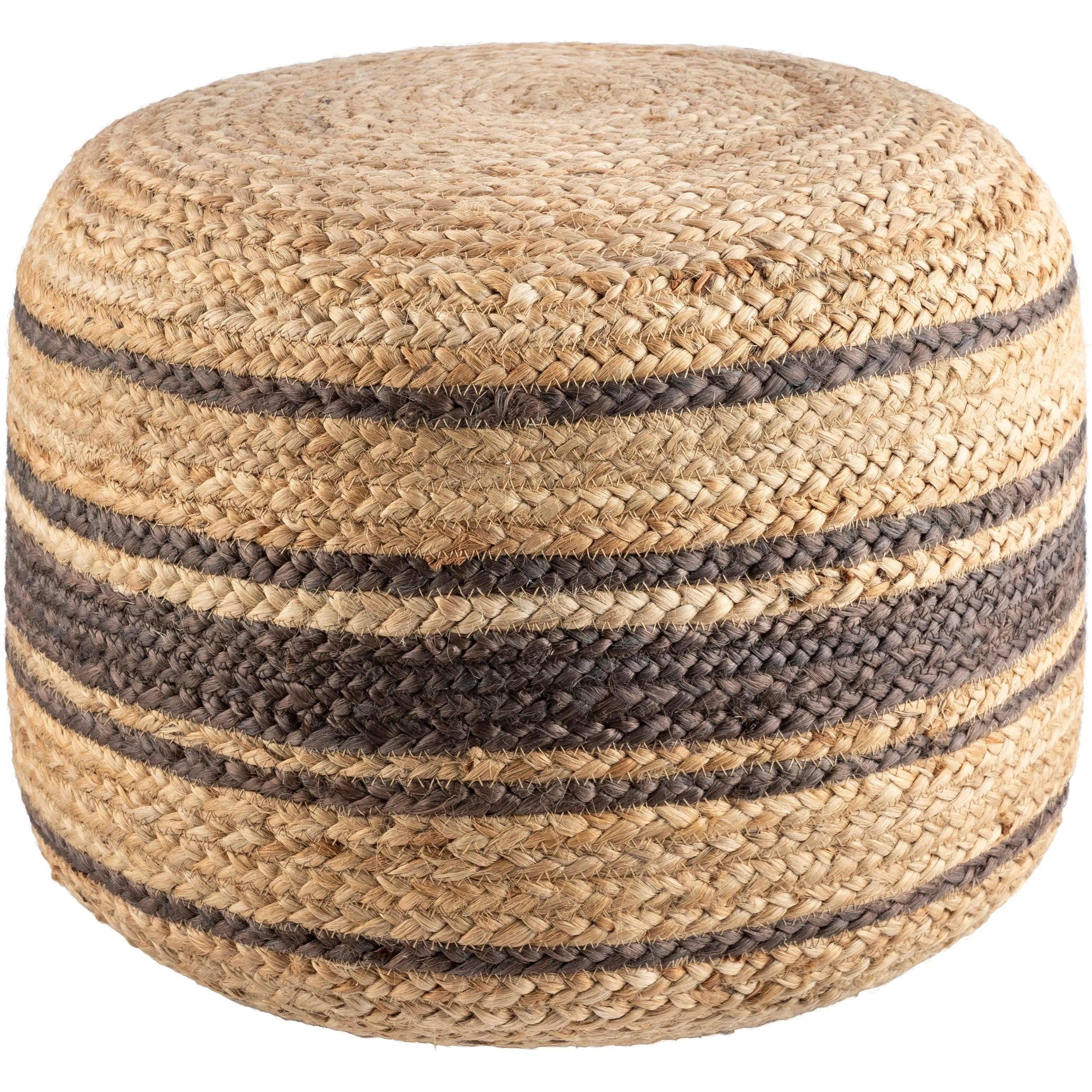 Surya - Kazan Pouf - KZPF001-141818 - Canada Light Shop