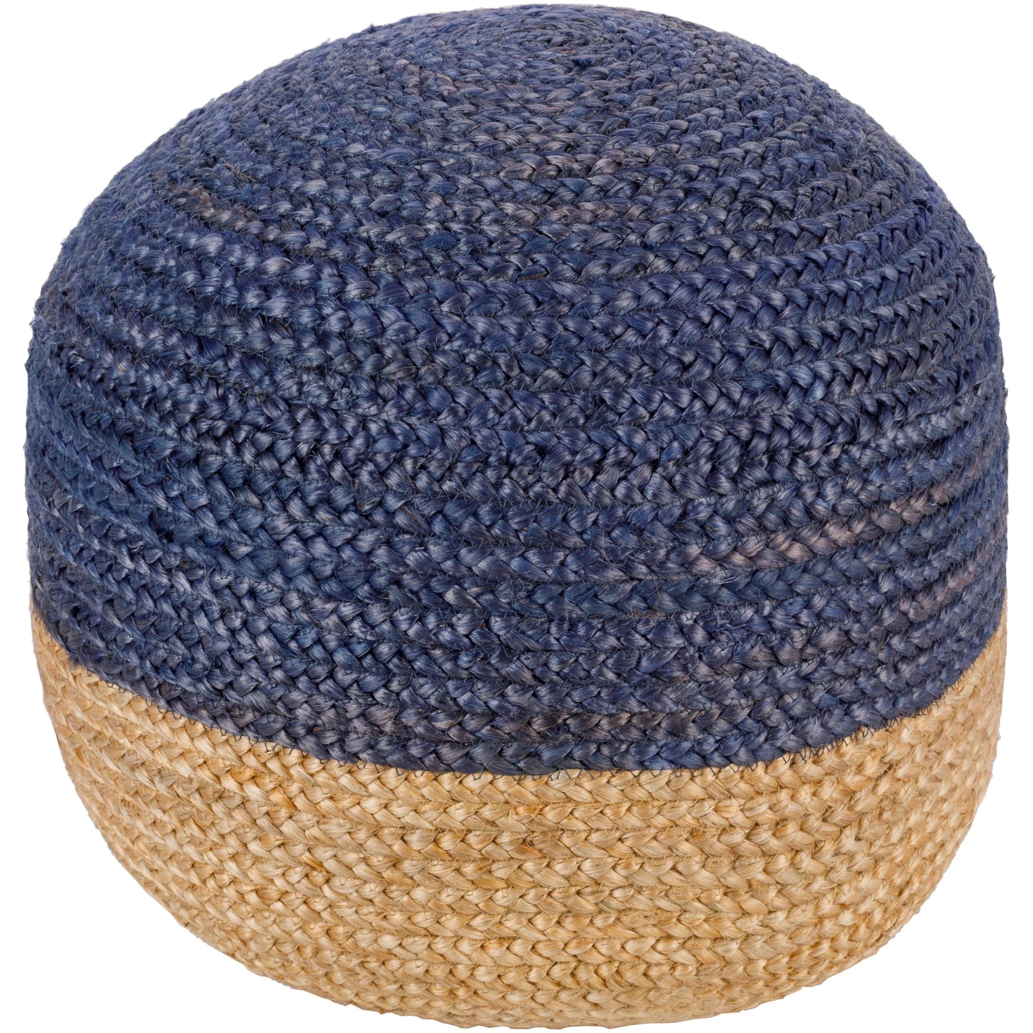 Surya - Kona Pouf KOPF002 - KOPF002-162020 - Canada Light Shop
