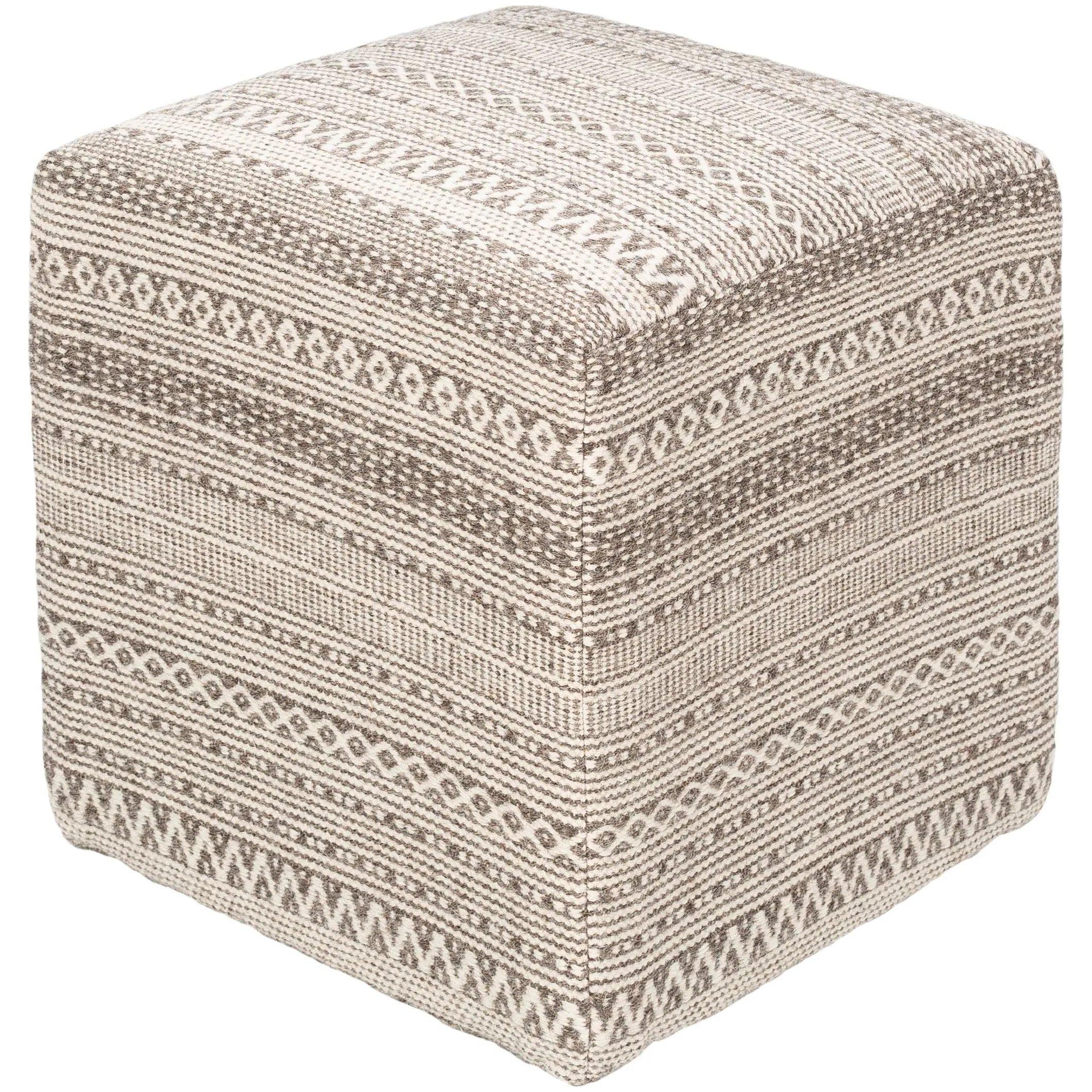 Surya - Leif Pouf - LFPF001-161618 - Canada Light Shop