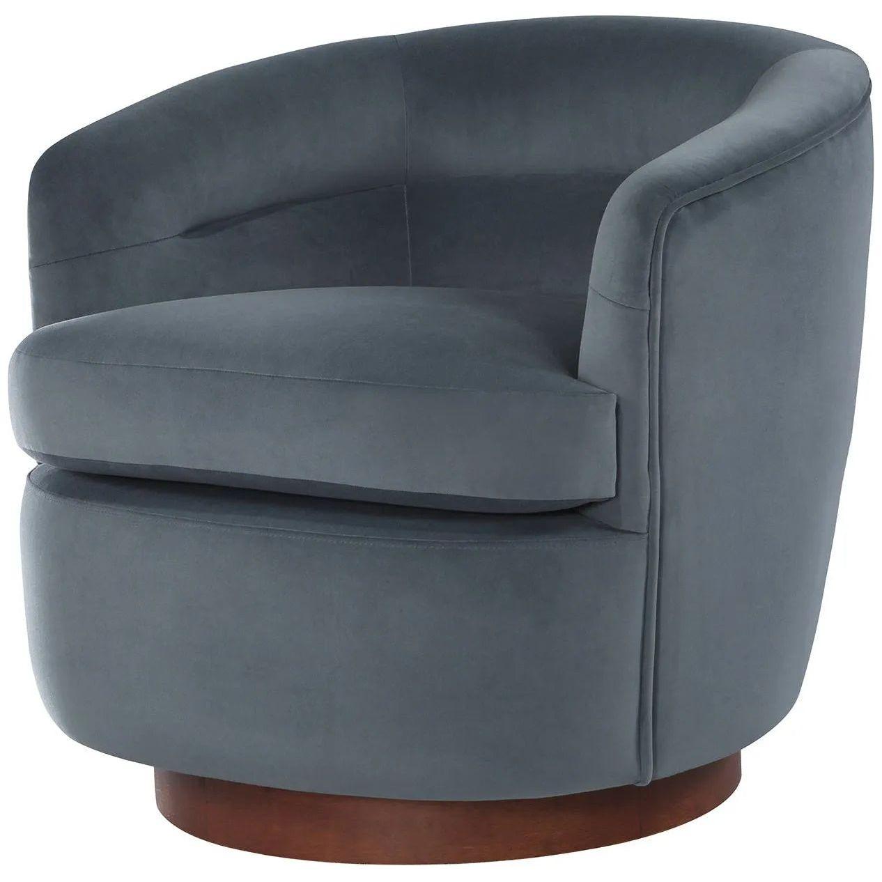Surya - Leigh Swivel Chair - LEG002-293032 - Canada Light Shop