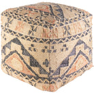 Surya - Luanda Pouf - LUPF004-181818 - Canada Light Shop