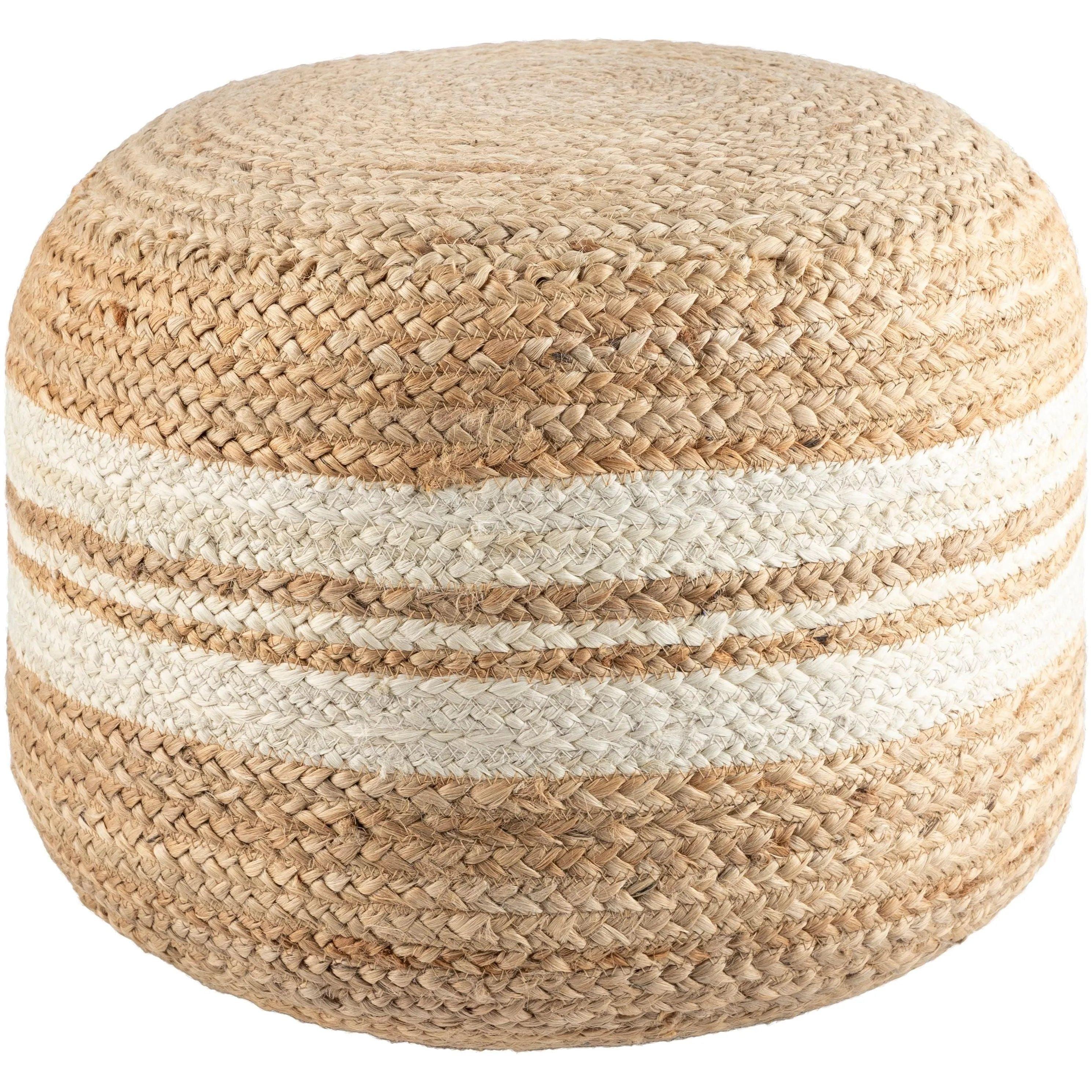 Surya - Mallows Pouf - MWPF001-141818 - Canada Light Shop