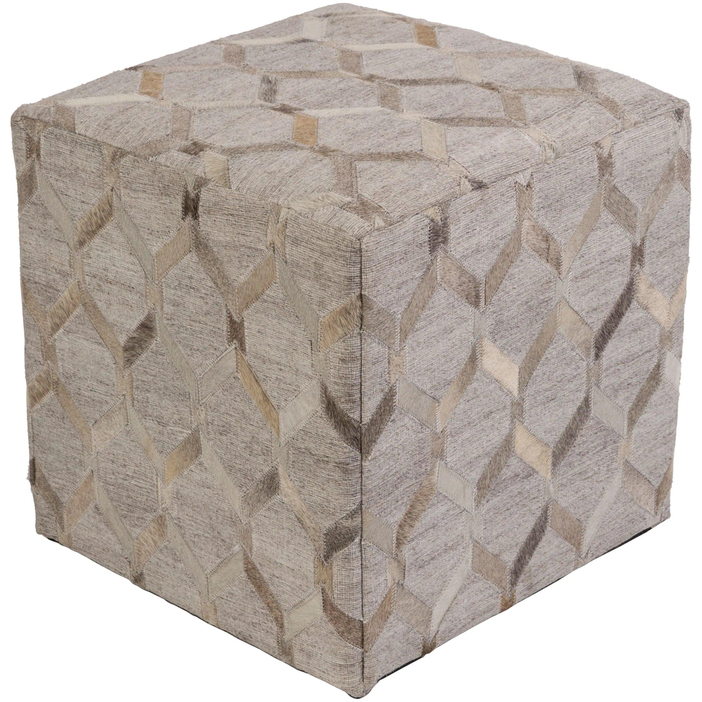 Surya - Medora Ottoman - MDPF003-181818 - Canada Light Shop