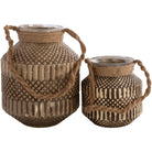 Surya - Mehndi Lantern - MEH001-SET - Canada Light Shop