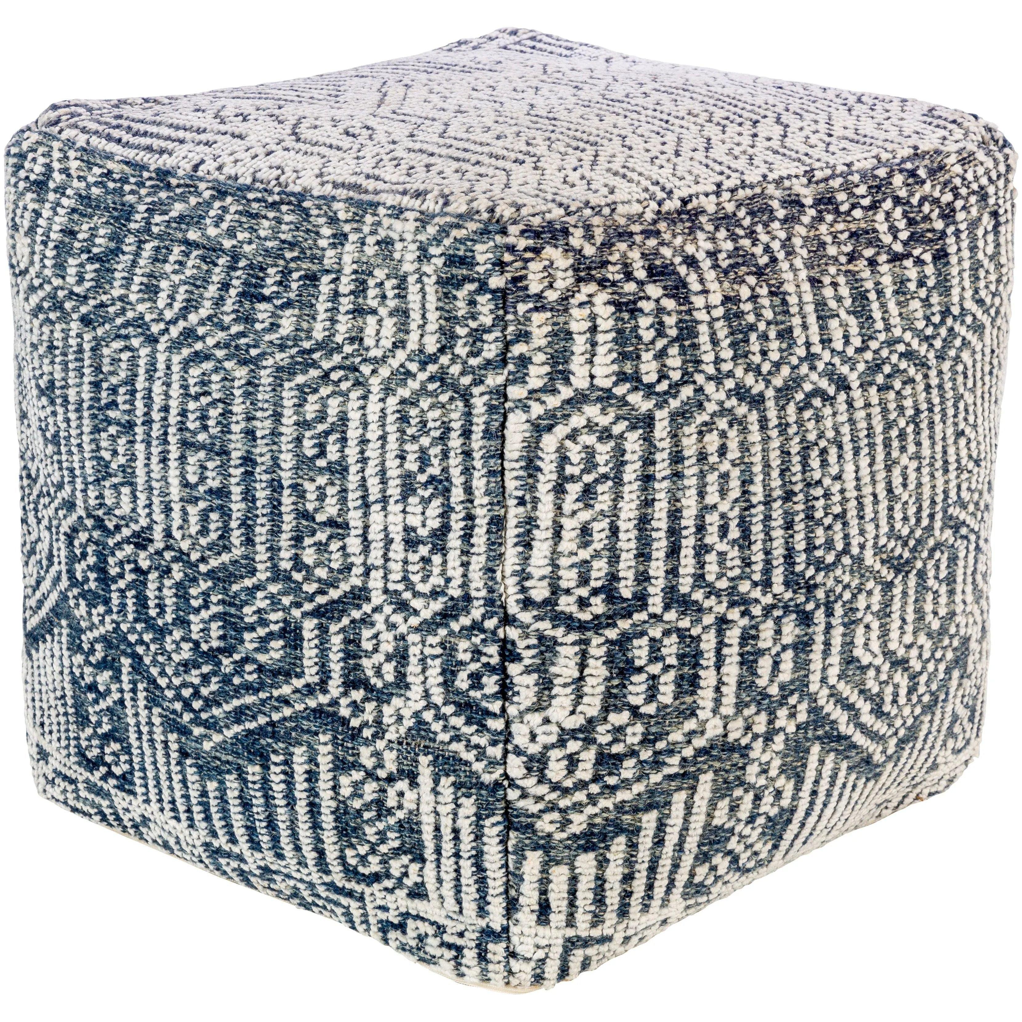Surya - Nobel Pouf - NBPF003-181818 - Canada Light Shop
