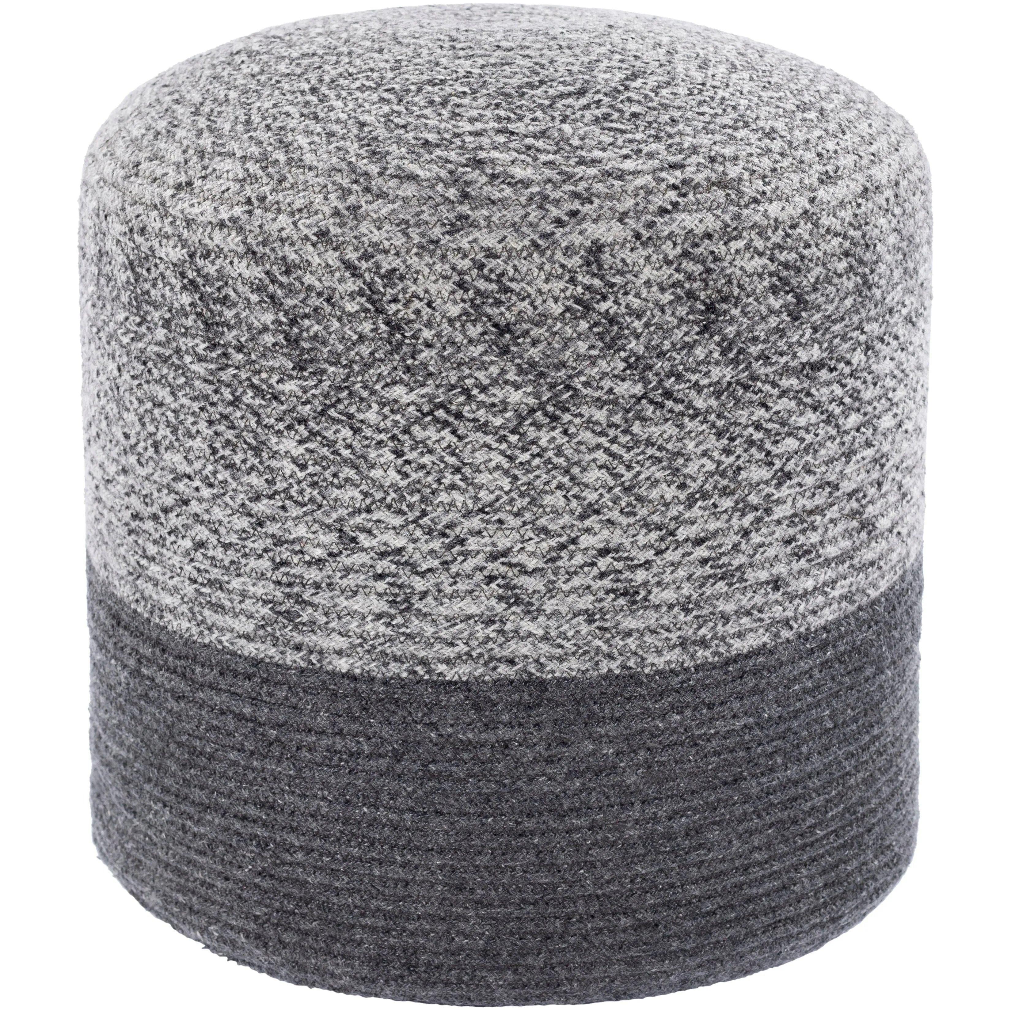 Surya - Poppy Pouf - OPPF003-161616 - Canada Light Shop