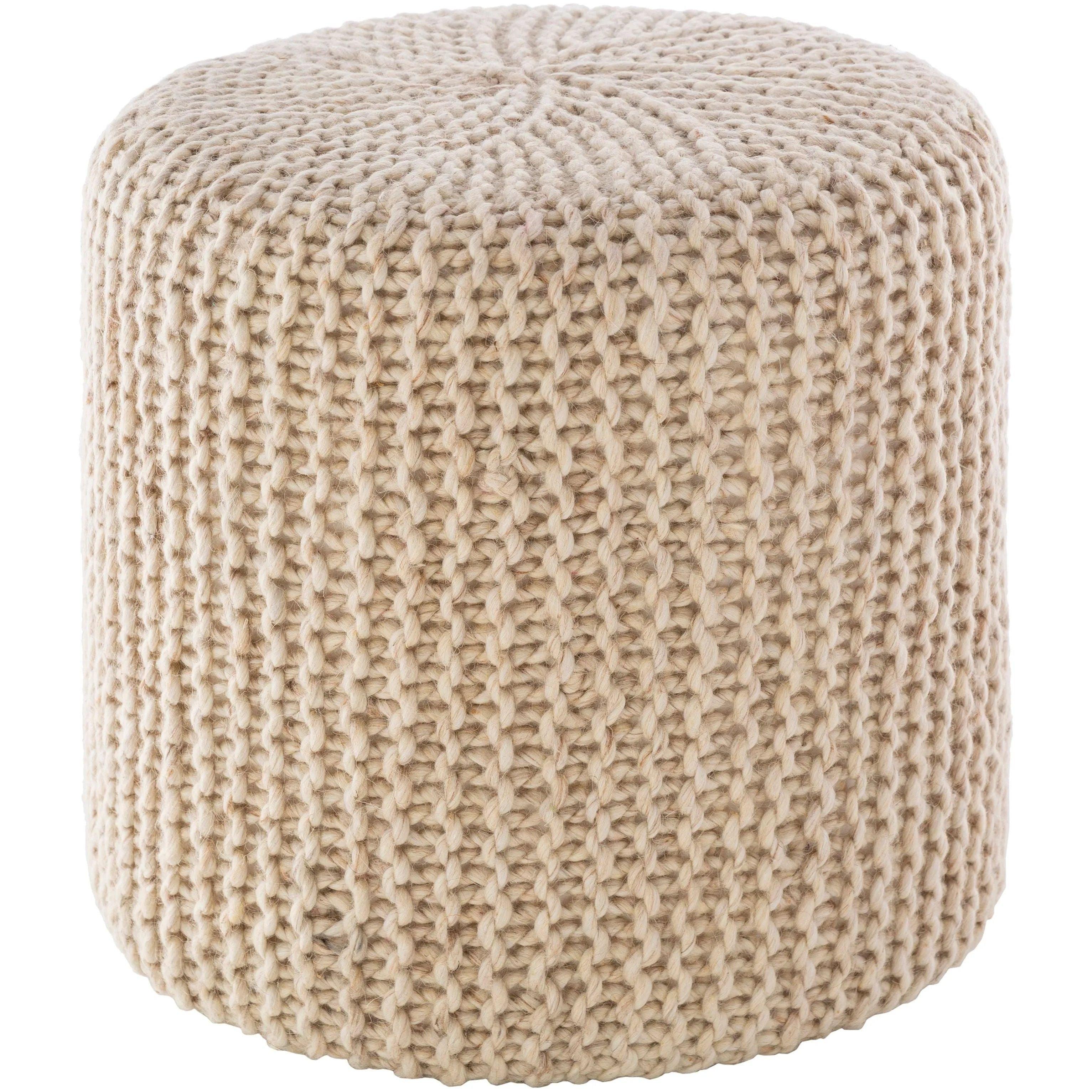 Surya - Prado Pouf - POPF001-181816 - Canada Light Shop