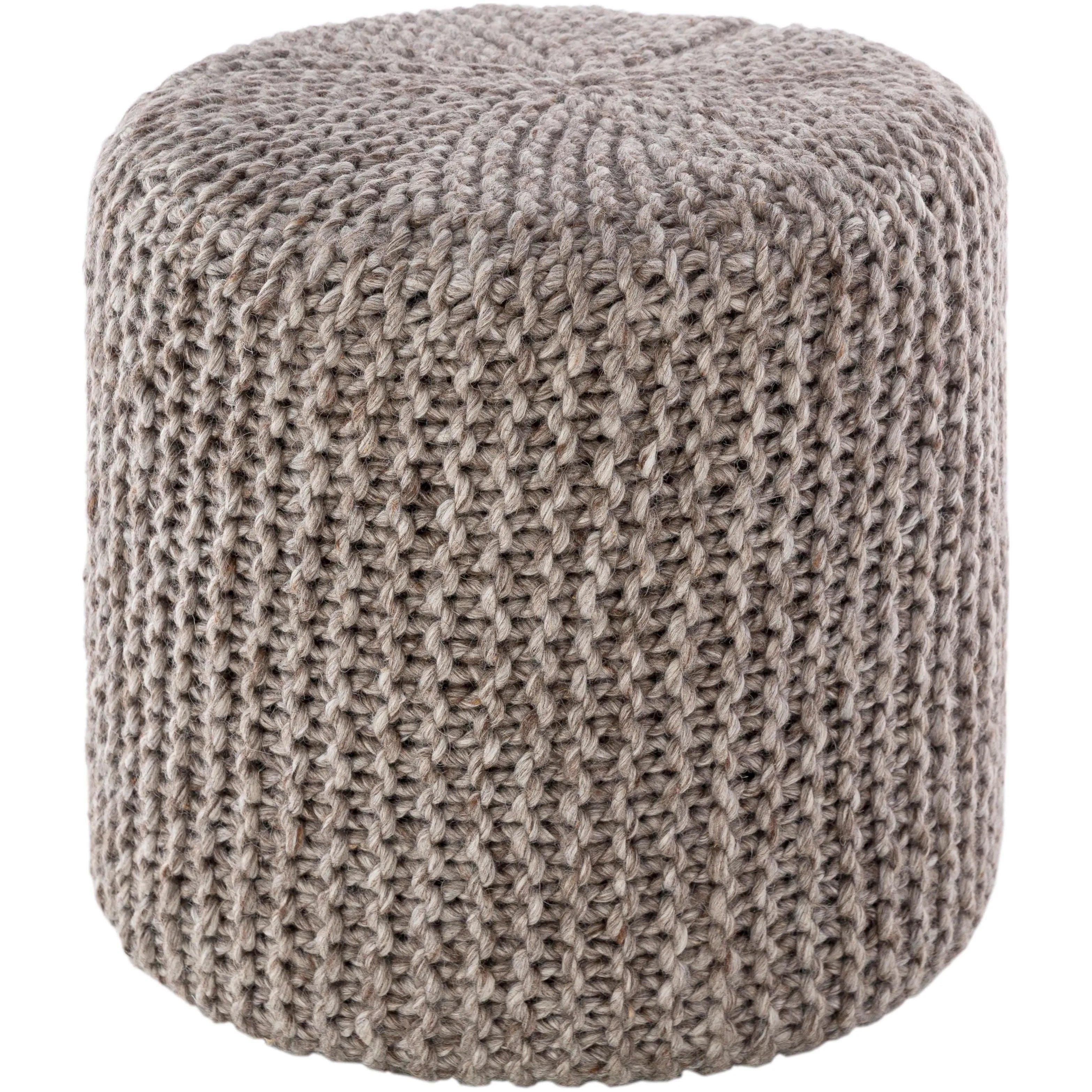 Surya - Prado Pouf - POPF002-181816 - Canada Light Shop