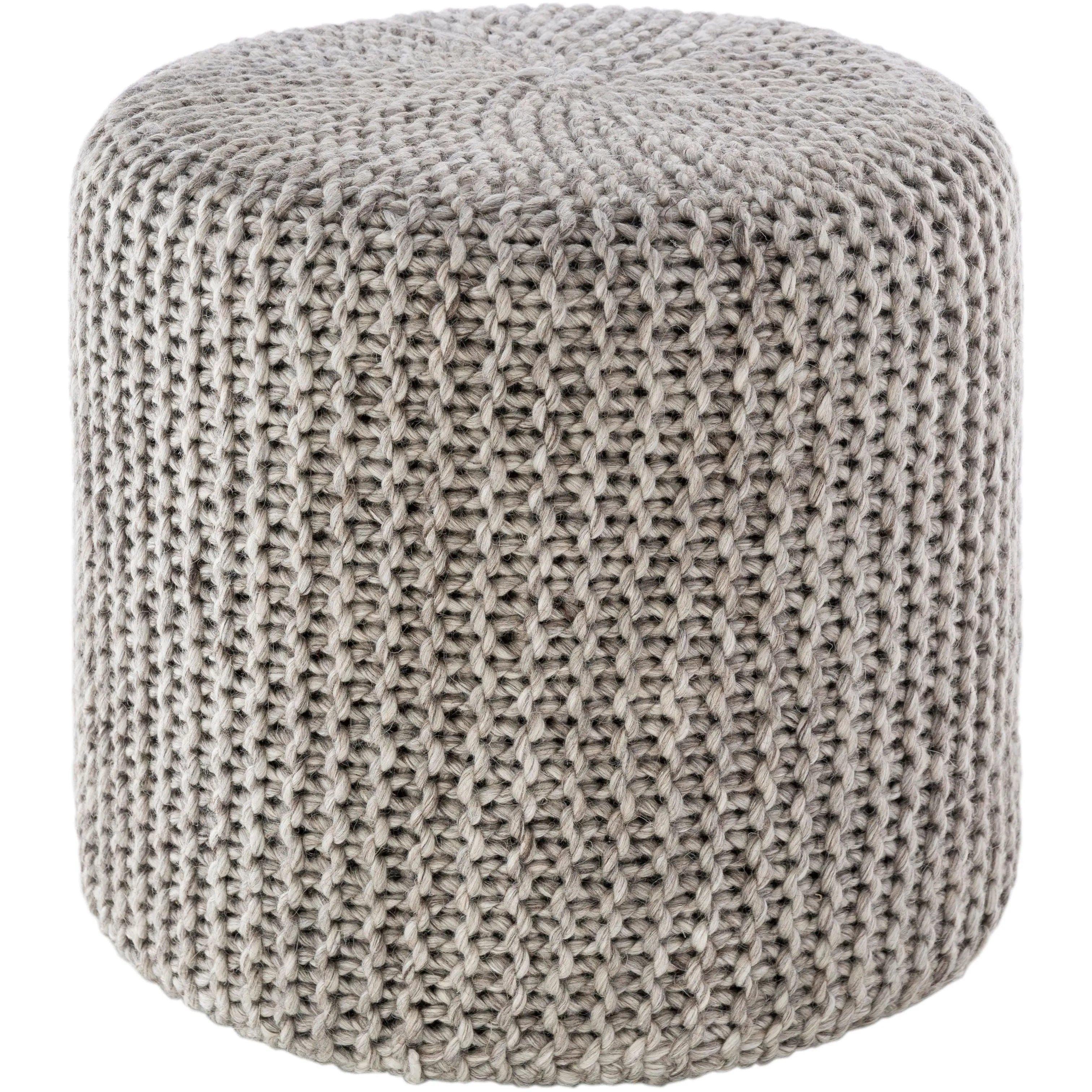 Surya - Prado Pouf - POPF003-181816 - Canada Light Shop