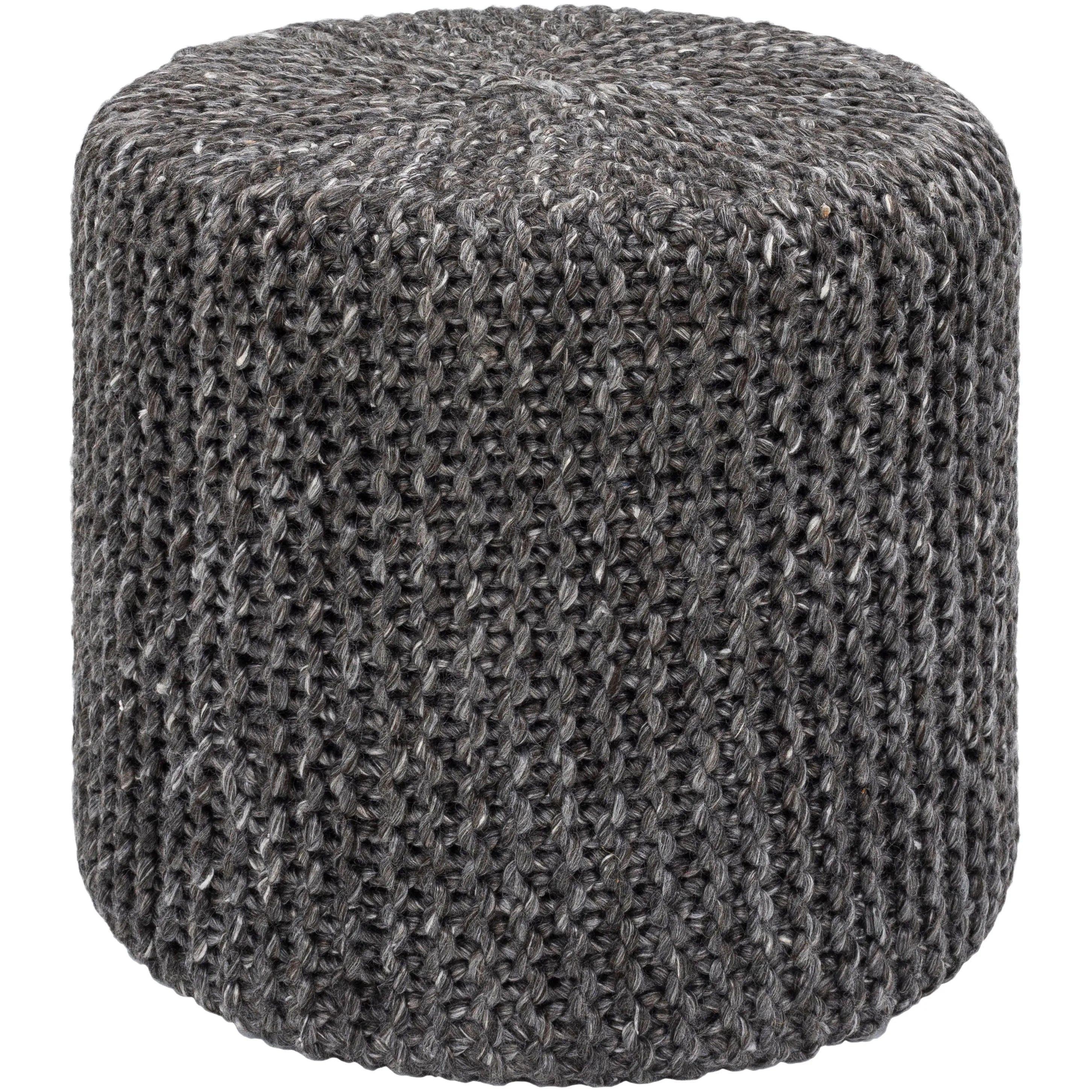 Surya - Prado Pouf - POPF004-181816 - Canada Light Shop