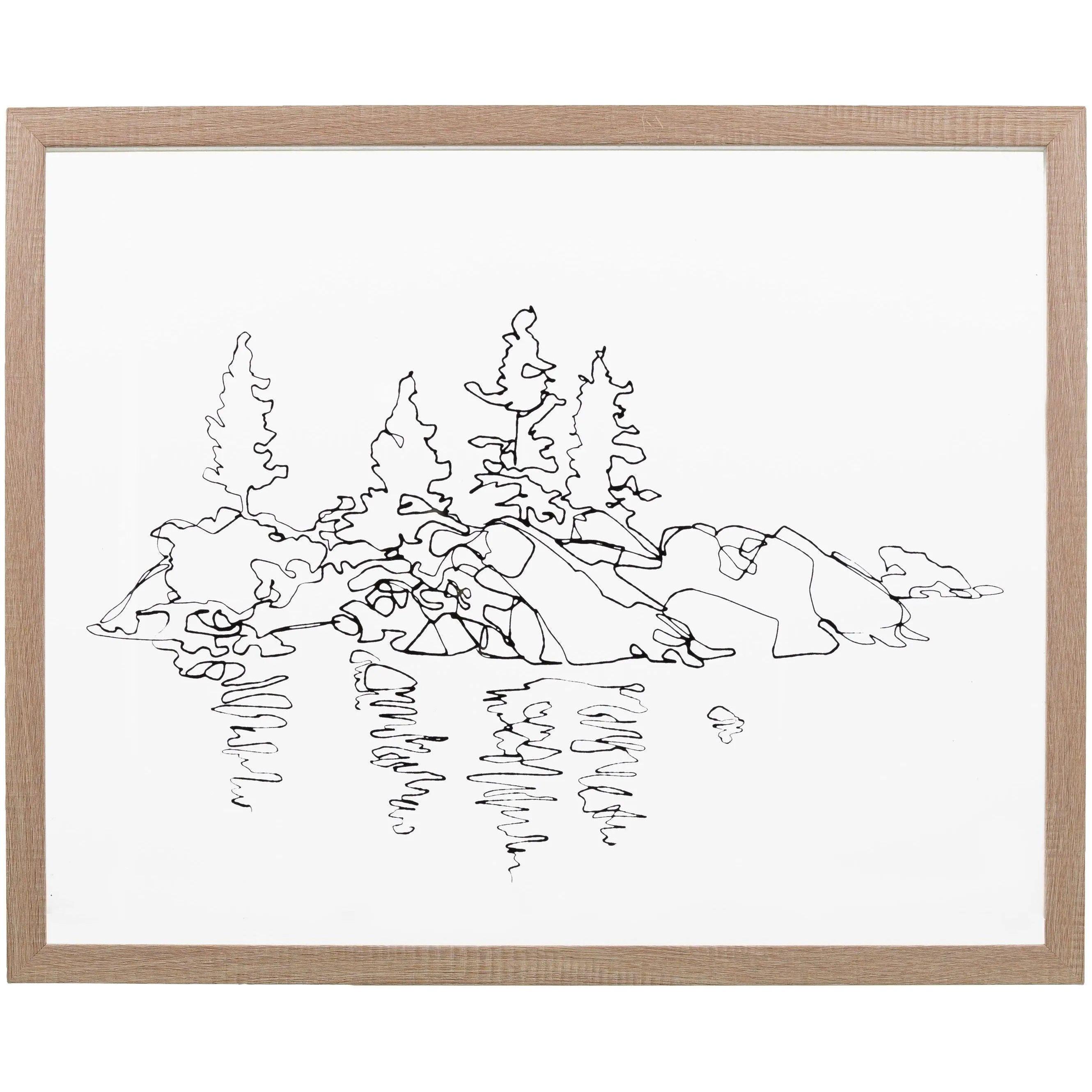 Surya - Sachse Framed Art - HSE001-2117 - Canada Light Shop